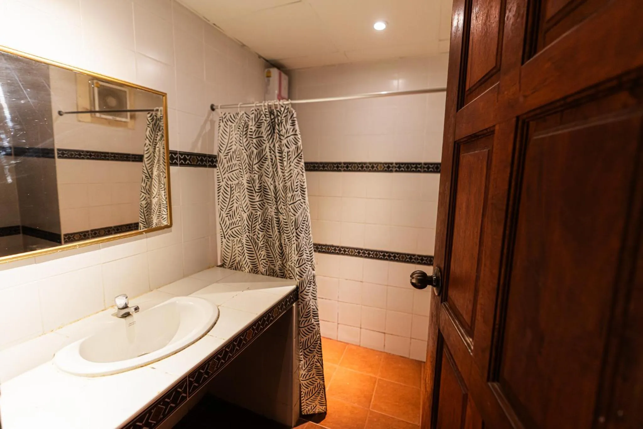 Bathroom in A Hotel Budget