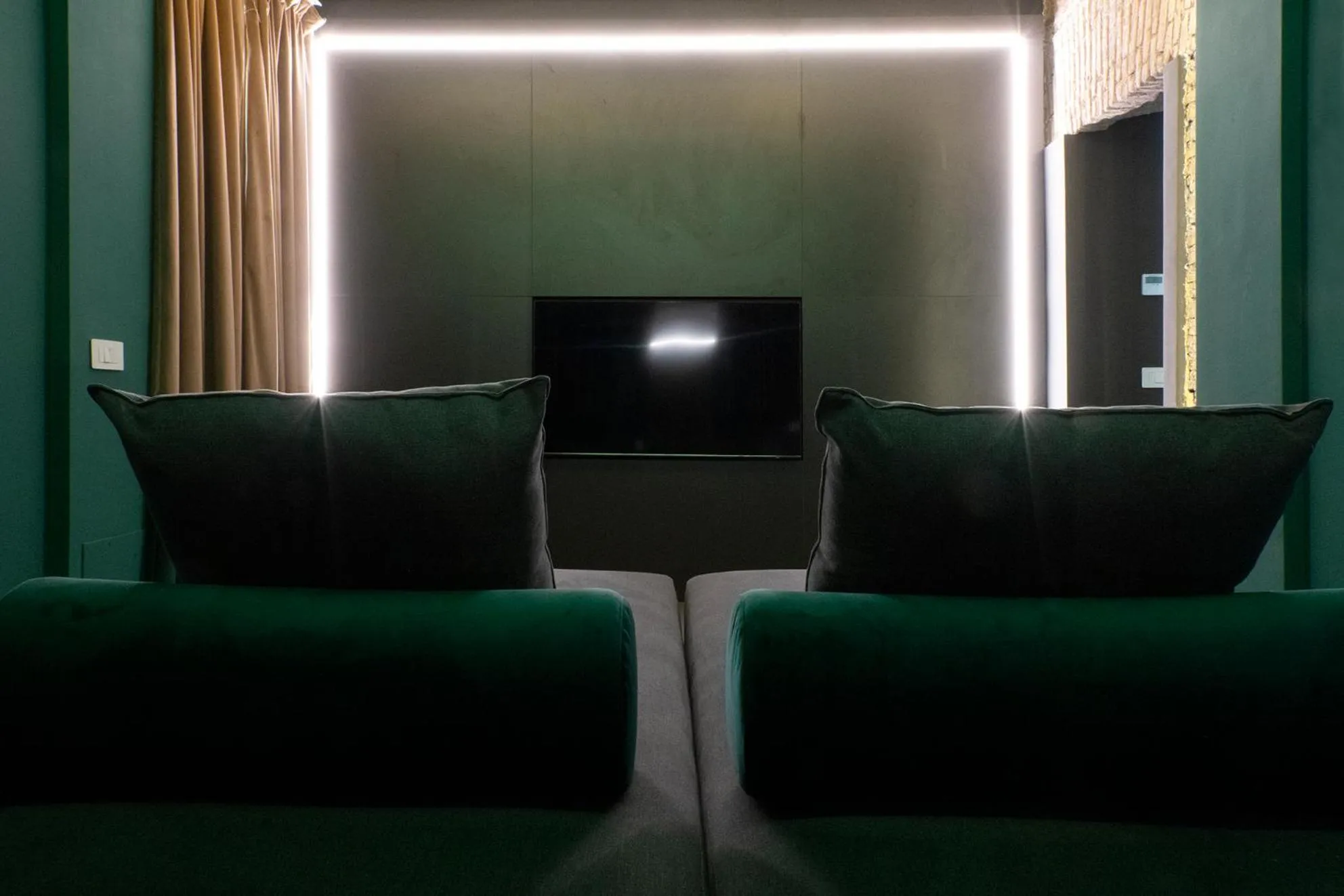 Living room in Colonna Suite Del Corso