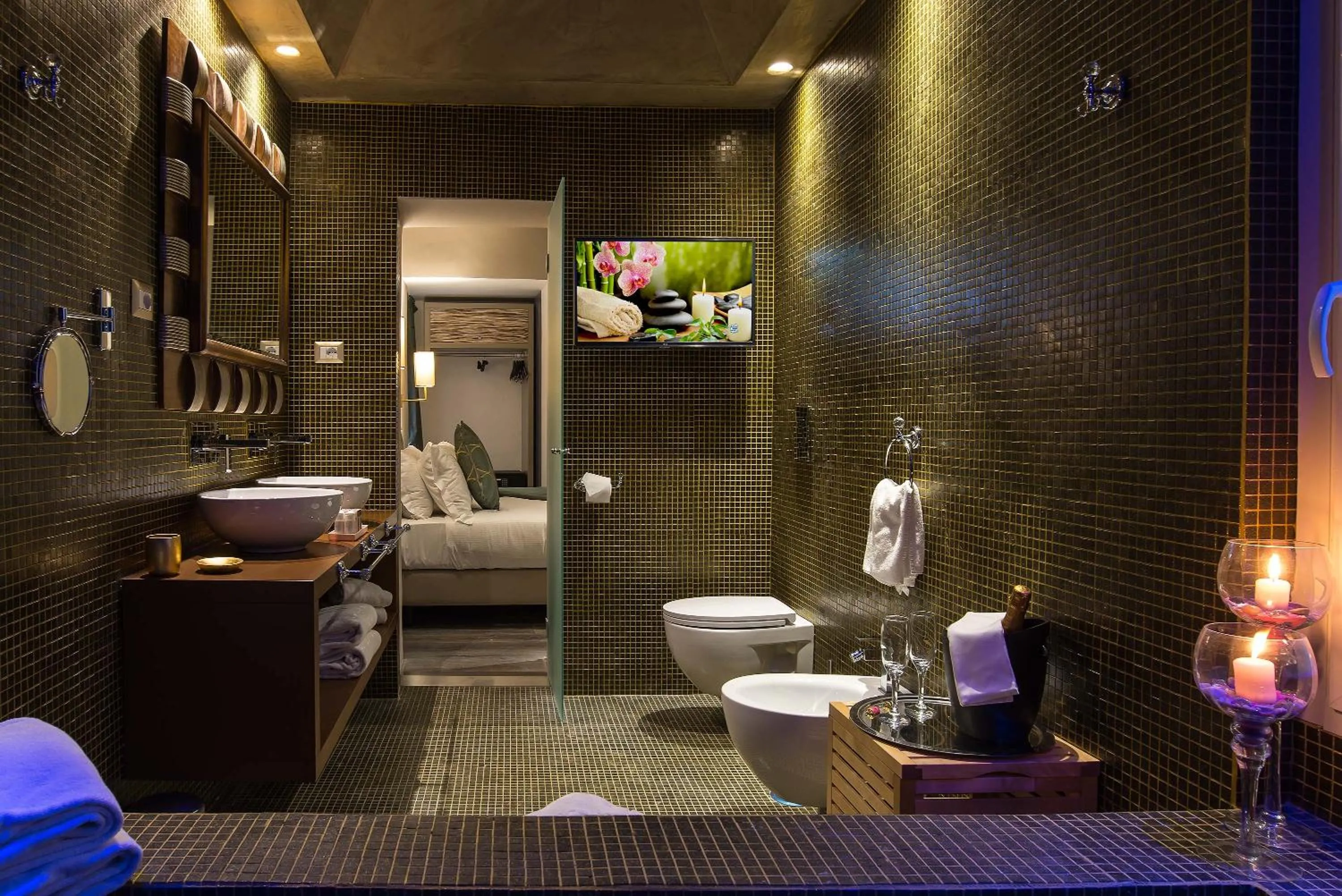 Bathroom in Colonna Suite Del Corso