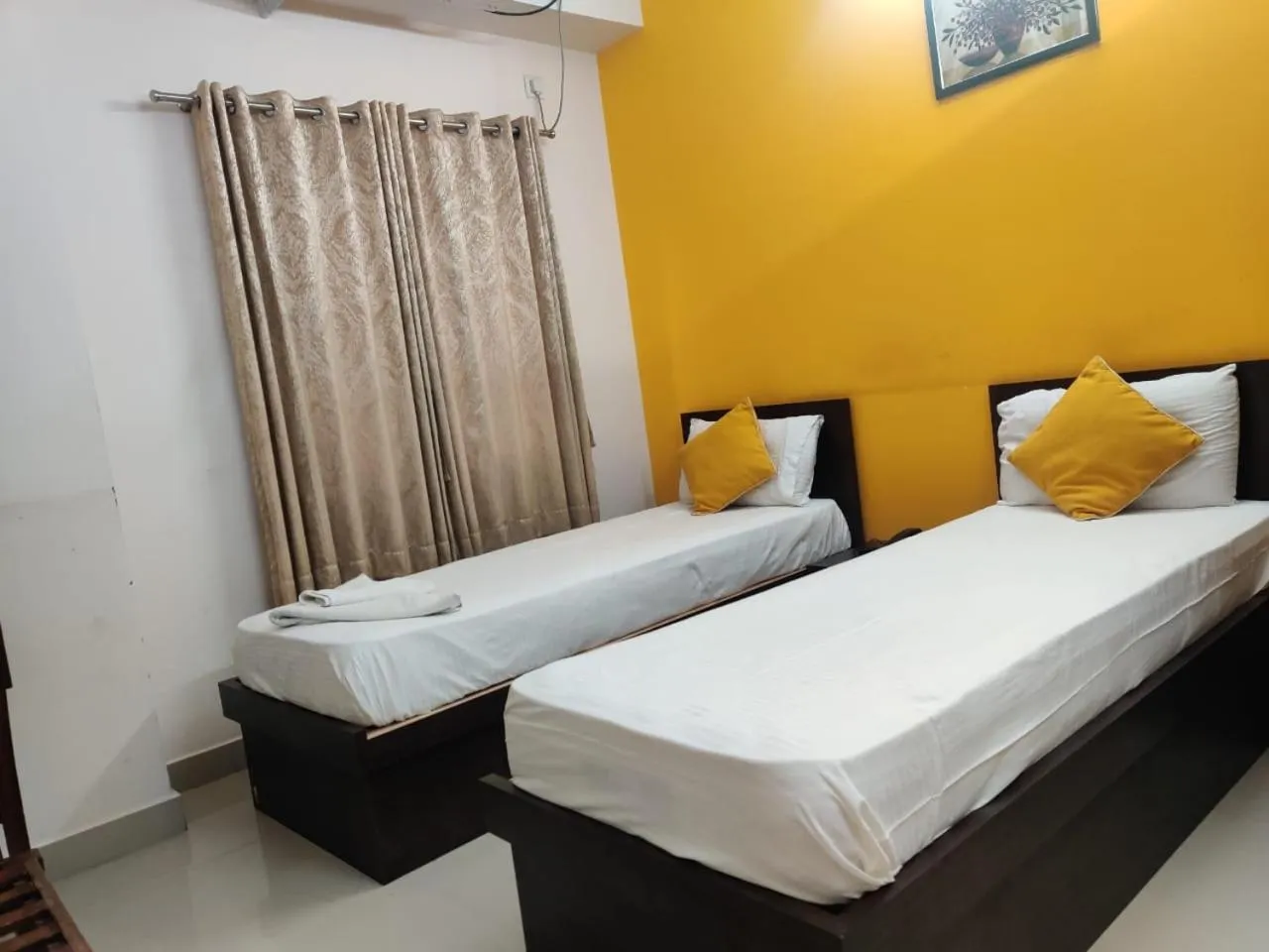 Bed in I Cloud Elite Suites