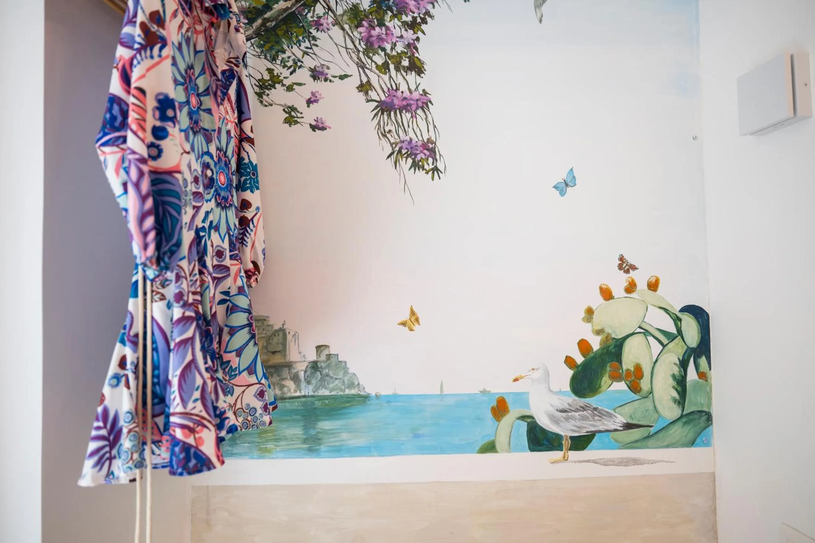 Decorative detail in Hotel Antica Repubblica in Amalfi center at 100mt from the sea