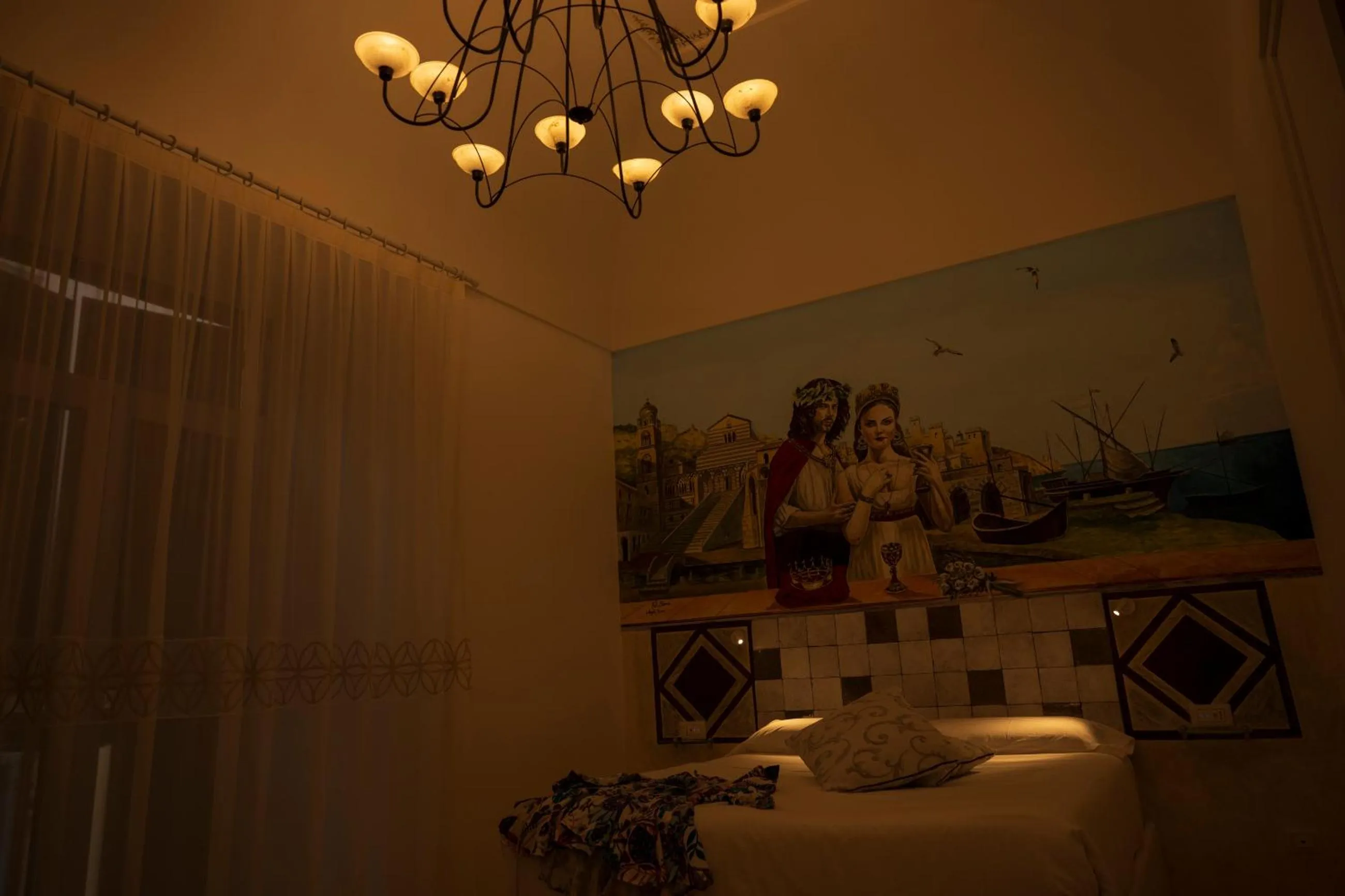 Decorative detail in Hotel Antica Repubblica in Amalfi center at 100mt from the sea