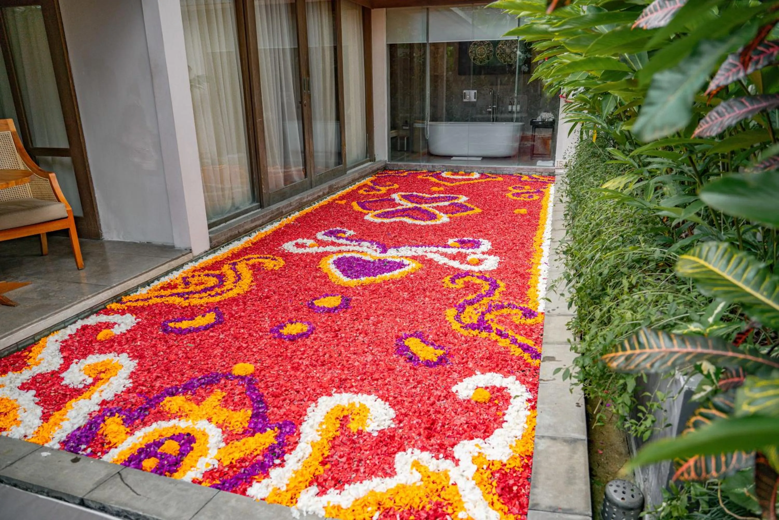 Decorative detail in Goya Boutique Resort