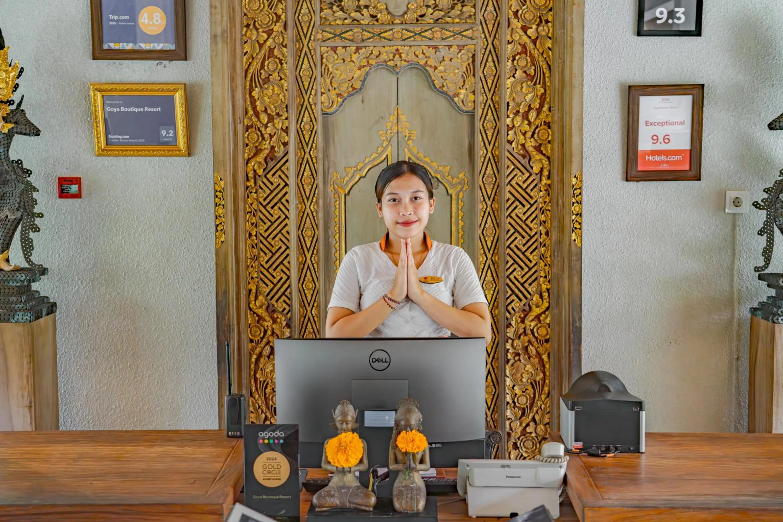 Staff in Goya Boutique Resort