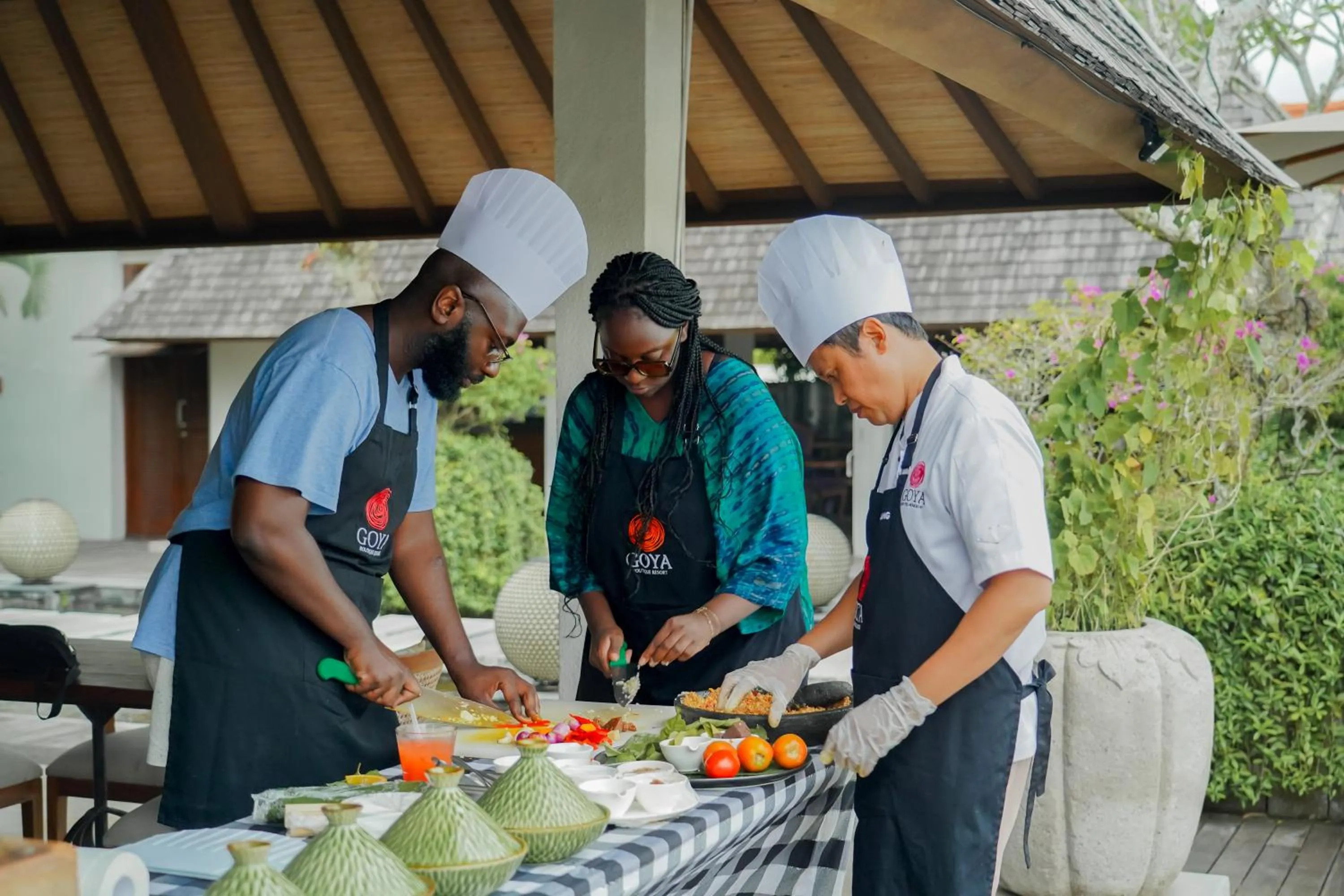 People in Goya Boutique Resort