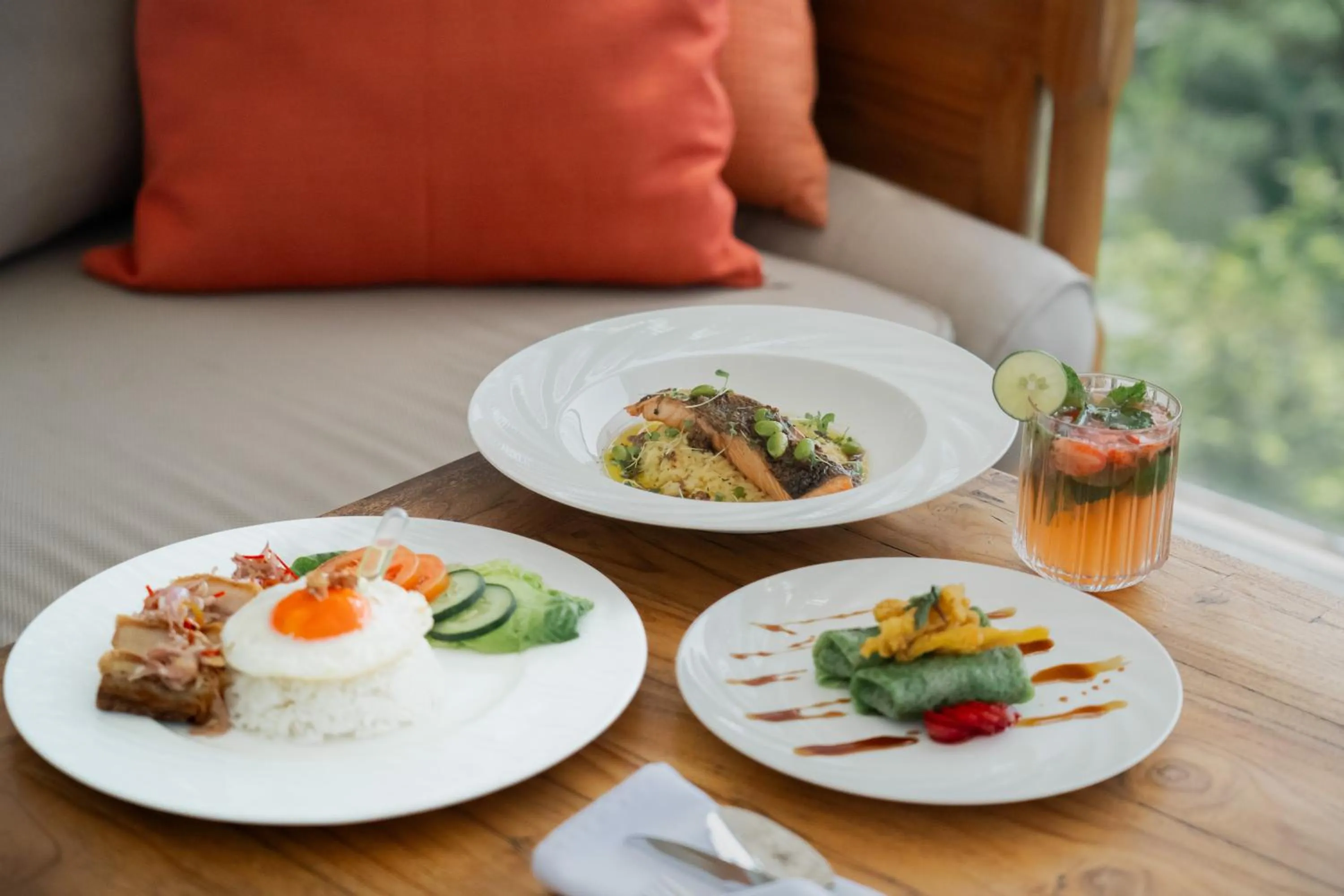 Food and drinks in Goya Boutique Resort