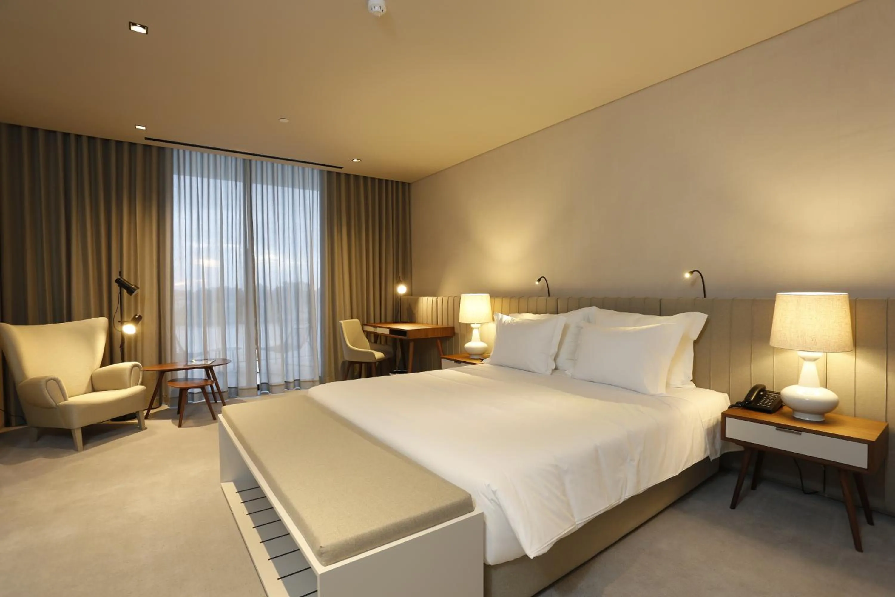 Bed in Montebelo Vista Alegre Ílhavo Hotel