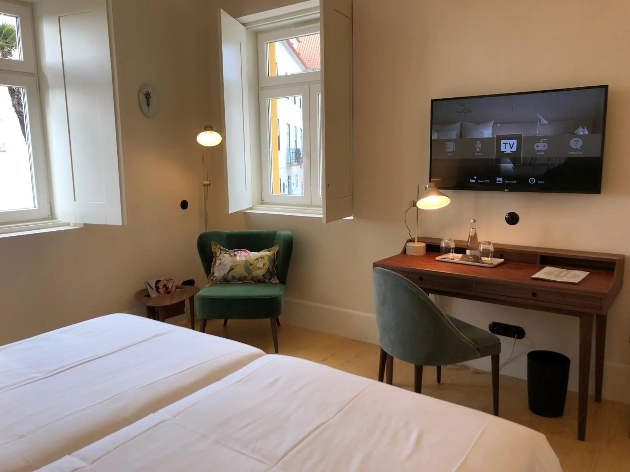 TV and multimedia, Bed in Montebelo Vista Alegre Ílhavo Hotel