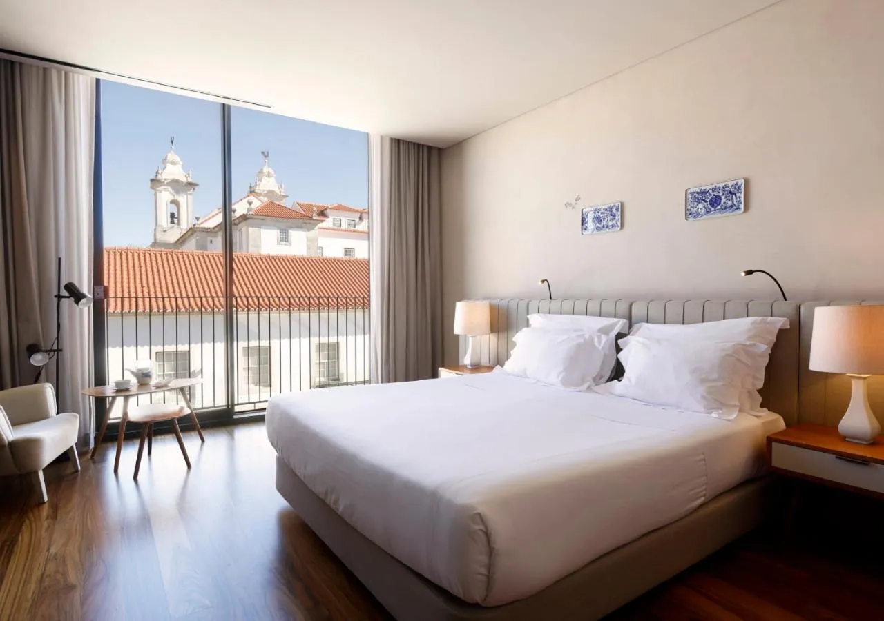 Bed in Montebelo Vista Alegre Ílhavo Hotel