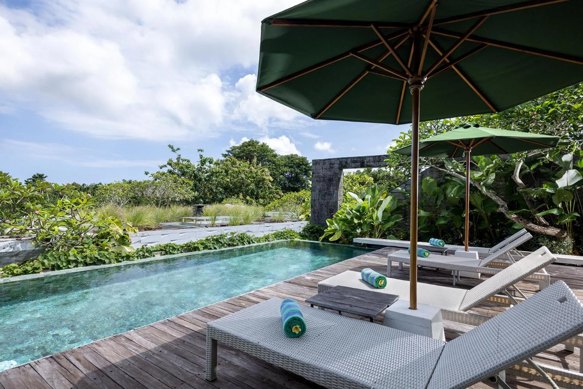 Swimming pool in Hideaway Villas Bali - Uluwatu by Kanaan Hospitality