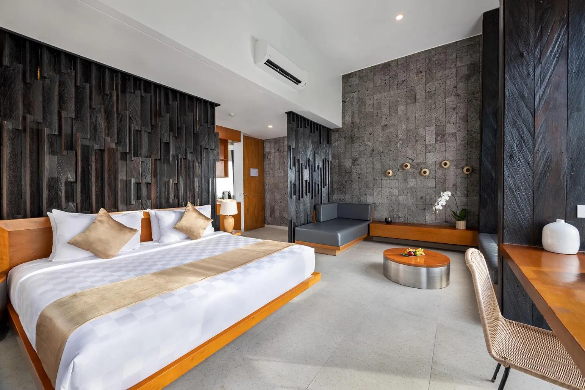Bedroom, Bed in Hideaway Villas Bali - Uluwatu by Kanaan Hospitality