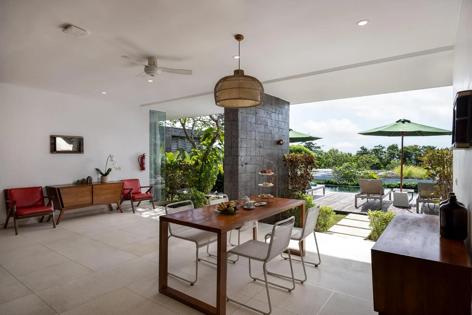 Living room in Hideaway Villas Bali - Uluwatu by Kanaan Hospitality