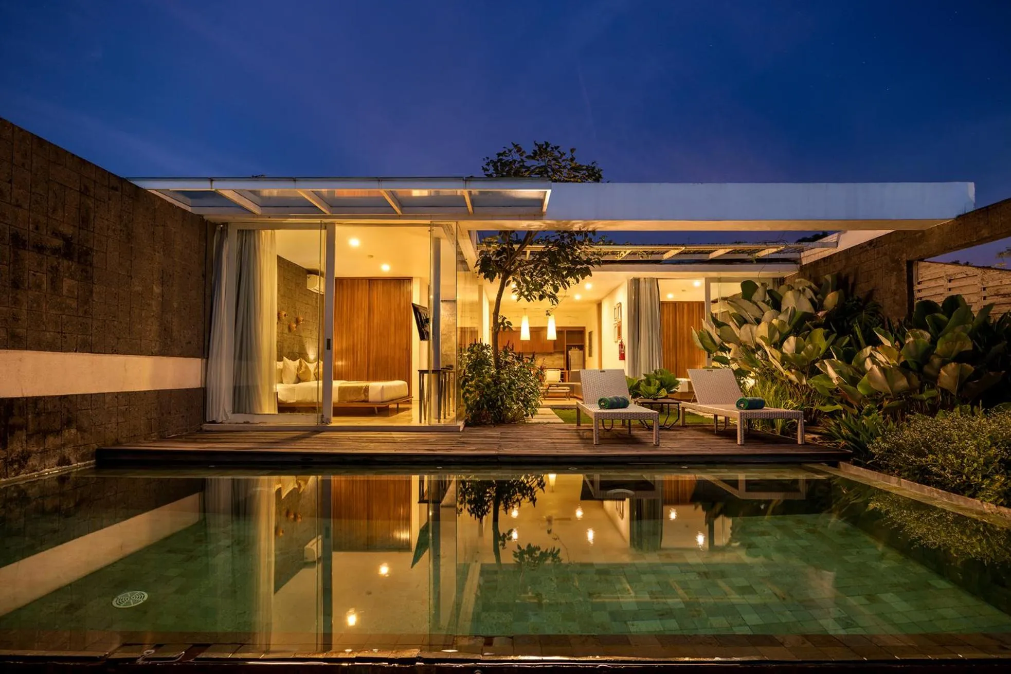 Swimming pool in Hideaway Villas Bali - Uluwatu by Kanaan Hospitality