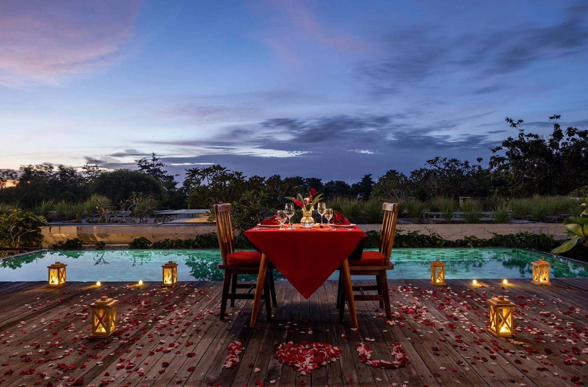 Dining area in Hideaway Villas Bali - Uluwatu by Kanaan Hospitality