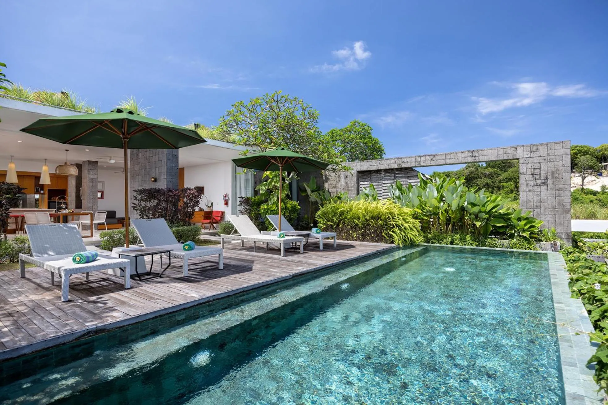 Swimming pool in Hideaway Villas Bali - Uluwatu by Kanaan Hospitality