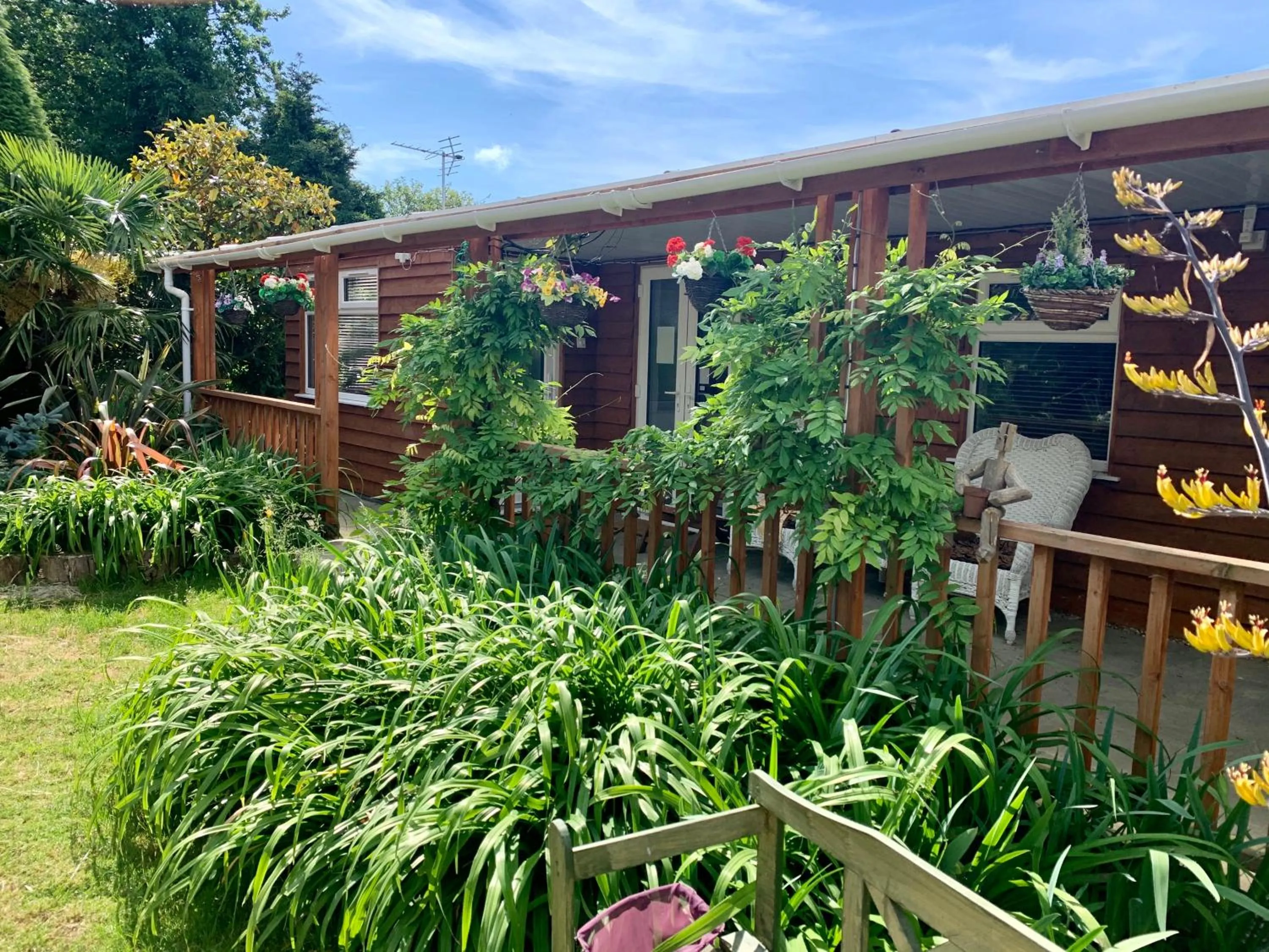 Garden in Woodpaddock Bed & Breakfast