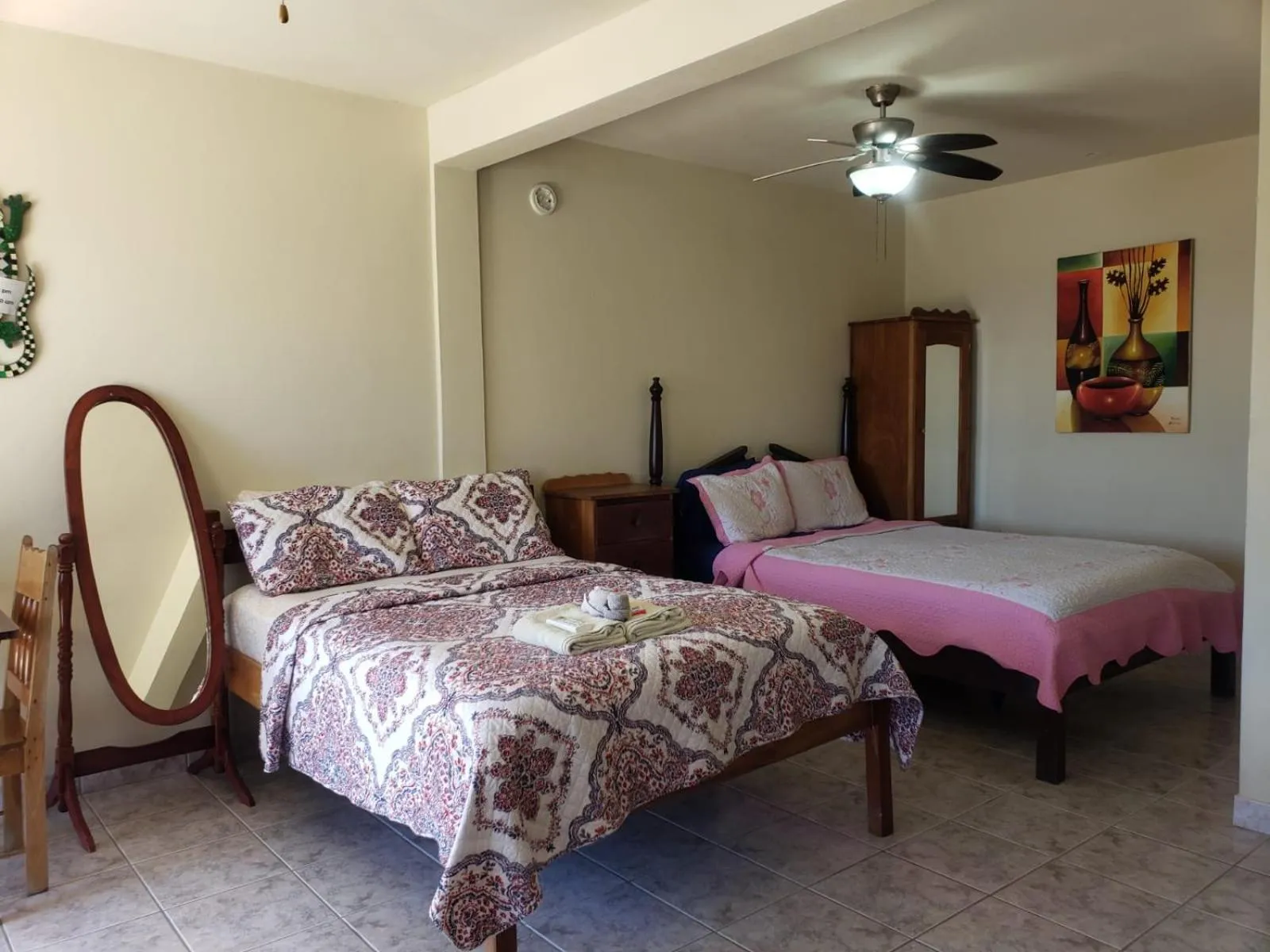 Bed in Beach Side Condos Caye Caulker by CCVH