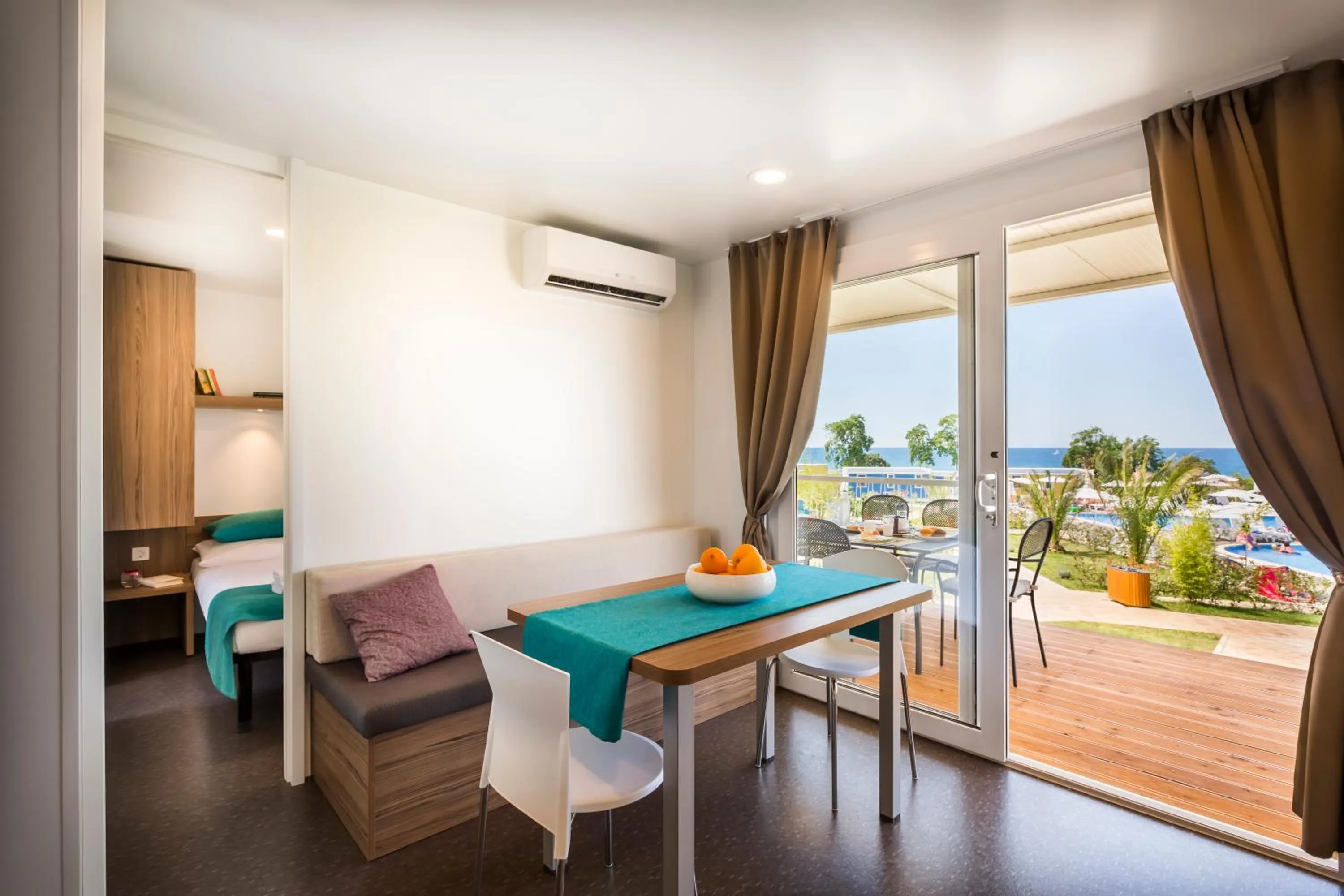 Living room in Aminess Maravea Camping Resort Holiday Homes - Premium