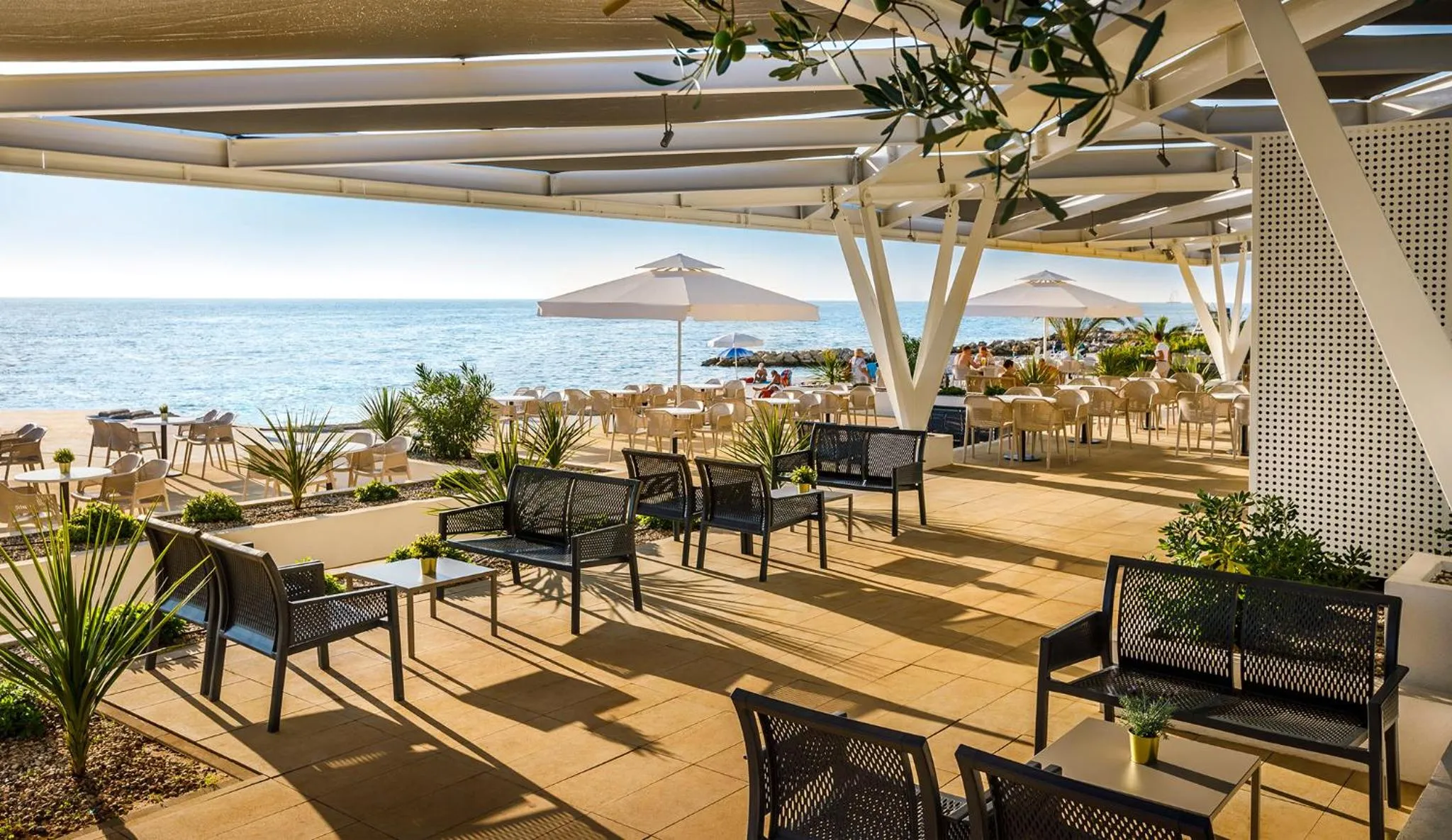 Lounge or bar in Aminess Maravea Camping Resort Holiday Homes - Premium