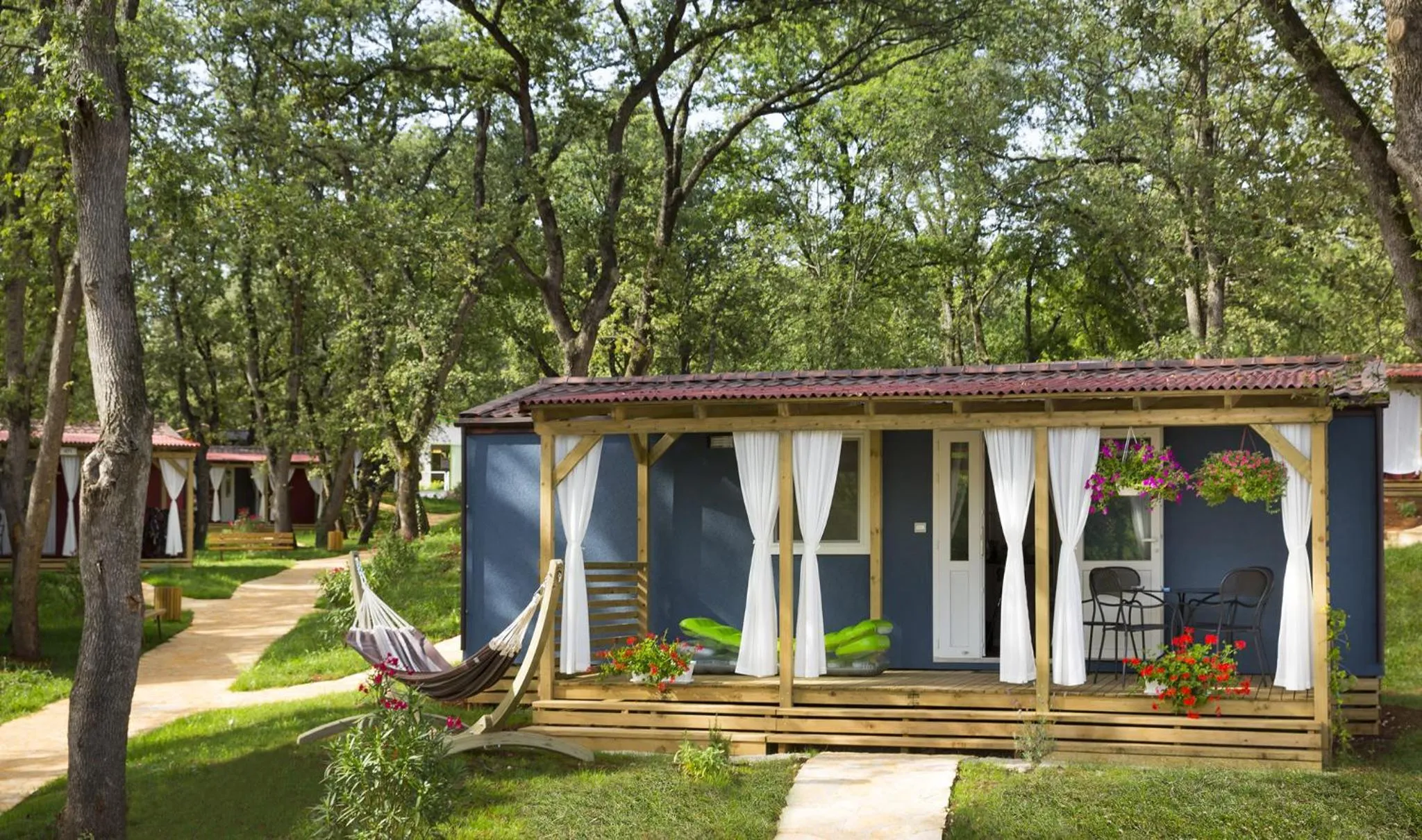 Patio in Aminess Maravea Camping Resort Holiday Homes - Premium