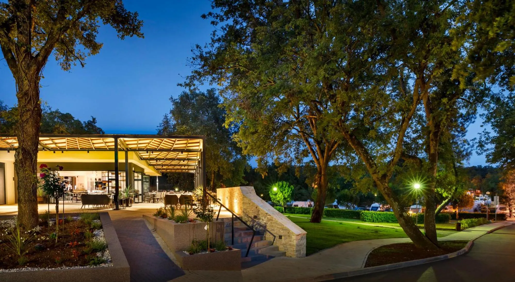 Restaurant/places to eat in Aminess Maravea Camping Resort Holiday Homes - Premium