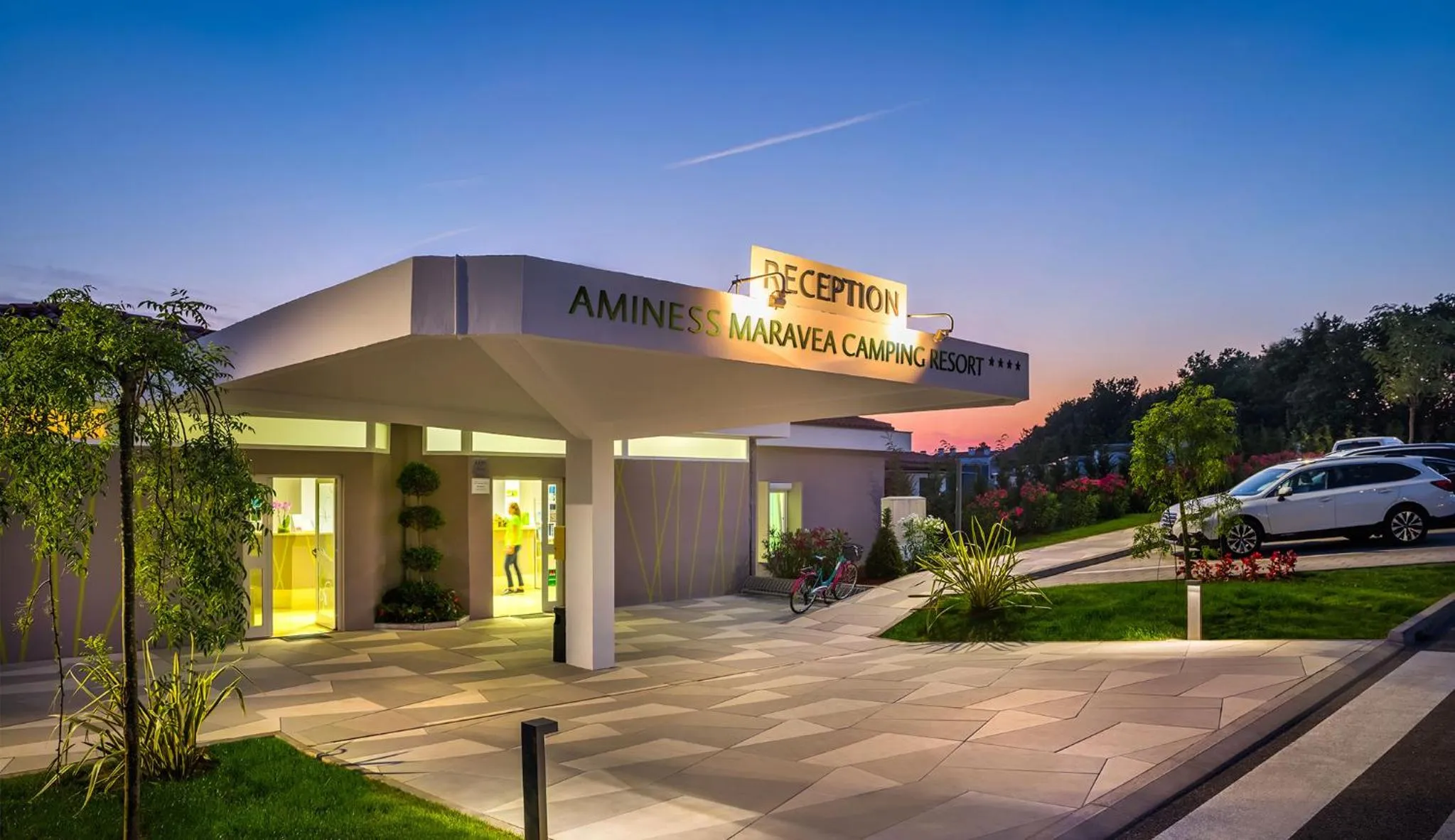 Lobby or reception in Aminess Maravea Camping Resort Holiday Homes - Premium