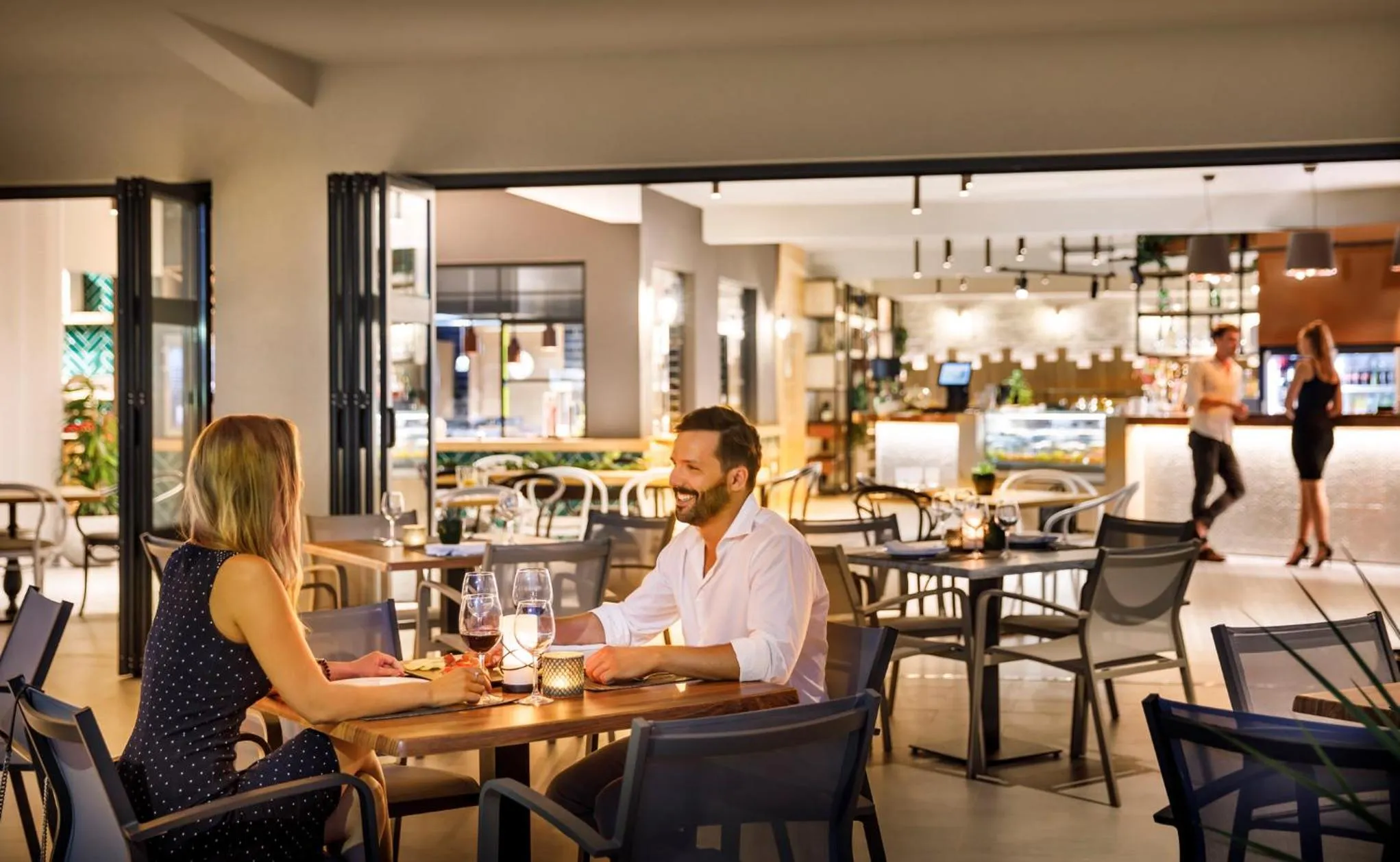 Restaurant/places to eat in Aminess Maravea Camping Resort Holiday Homes - Premium