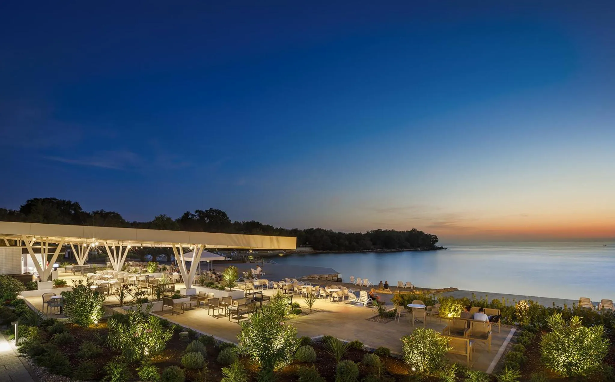 Restaurant/places to eat in Aminess Maravea Camping Resort Holiday Homes - Premium