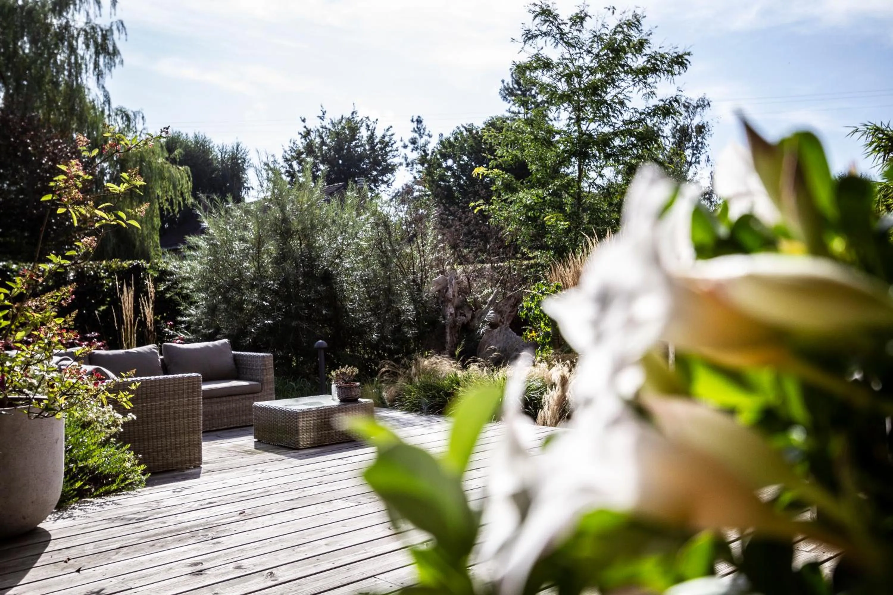 Patio in La Couette de l'Ours