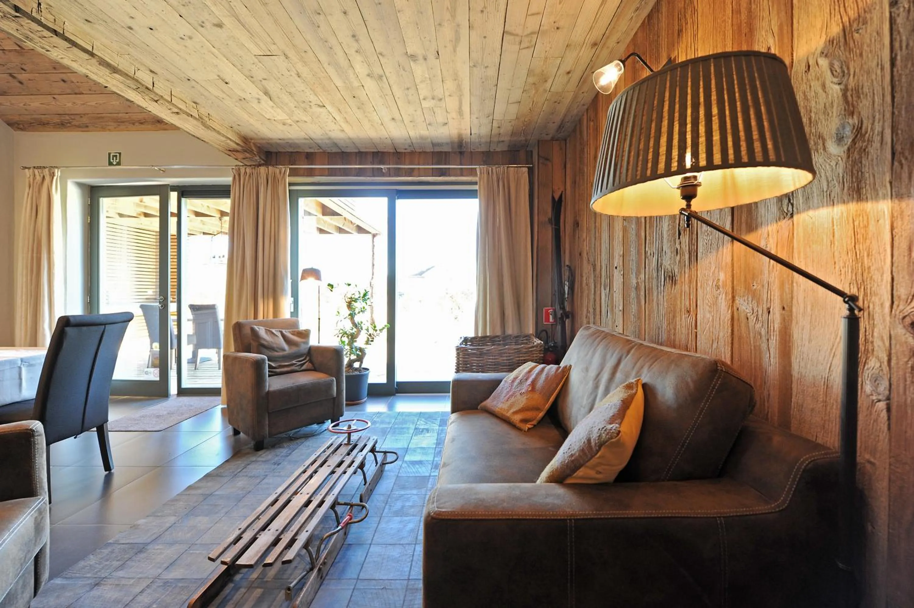 Living room in La Couette de l'Ours