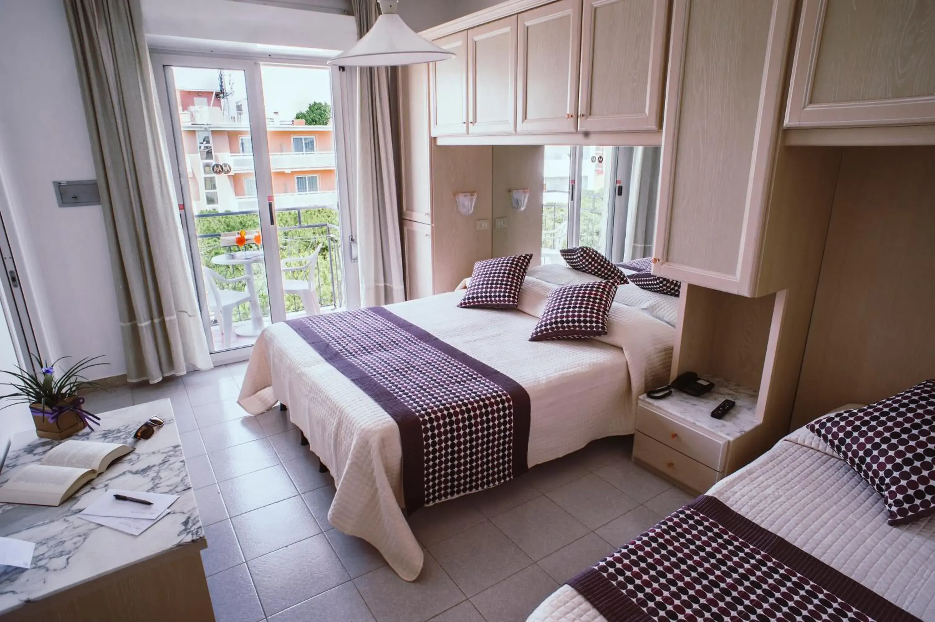 Triple Room in Hotel Margherita Triple Room in Hotel Margherita