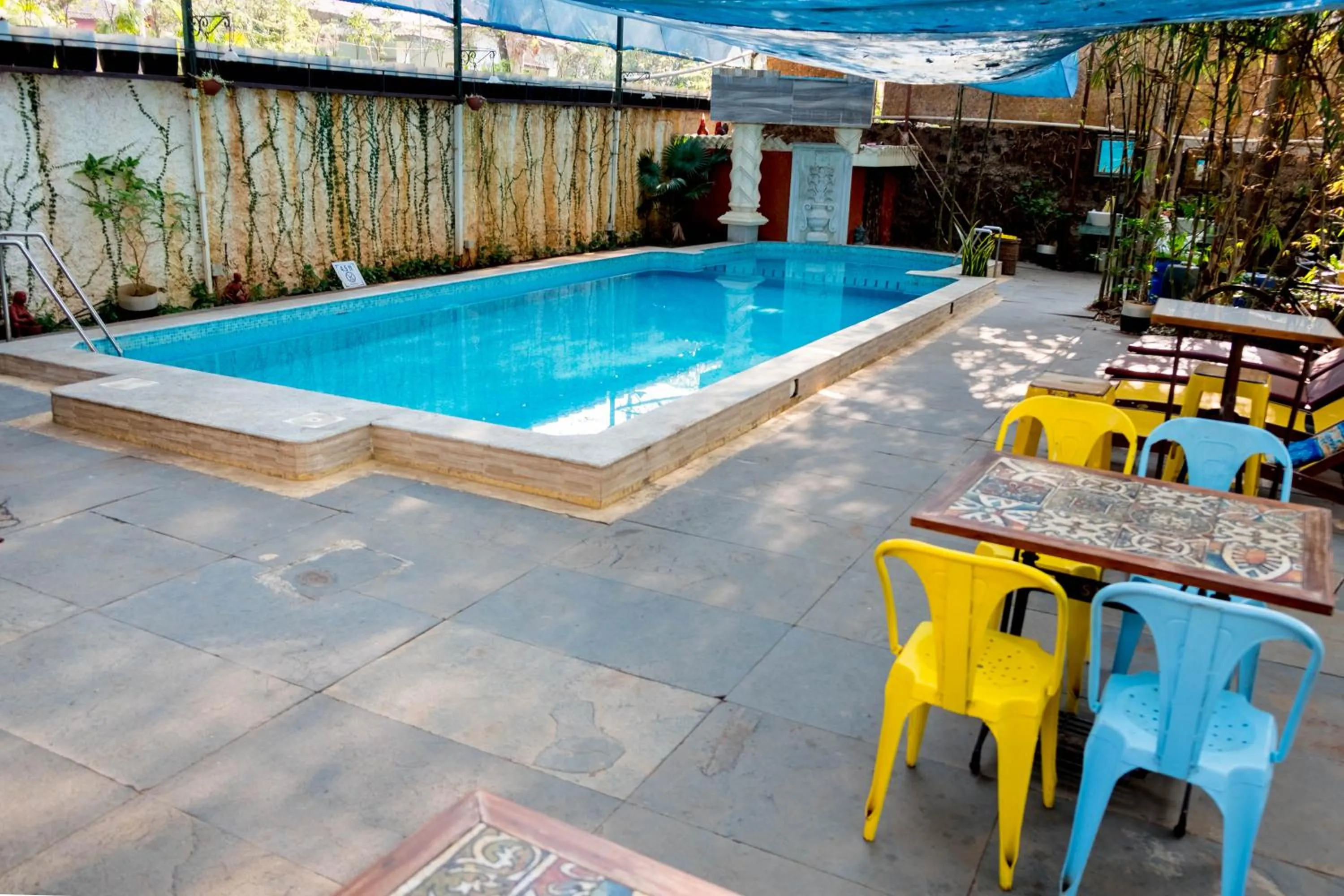 Swimming pool in Casa Menezes - A Heritage Goan Homestay