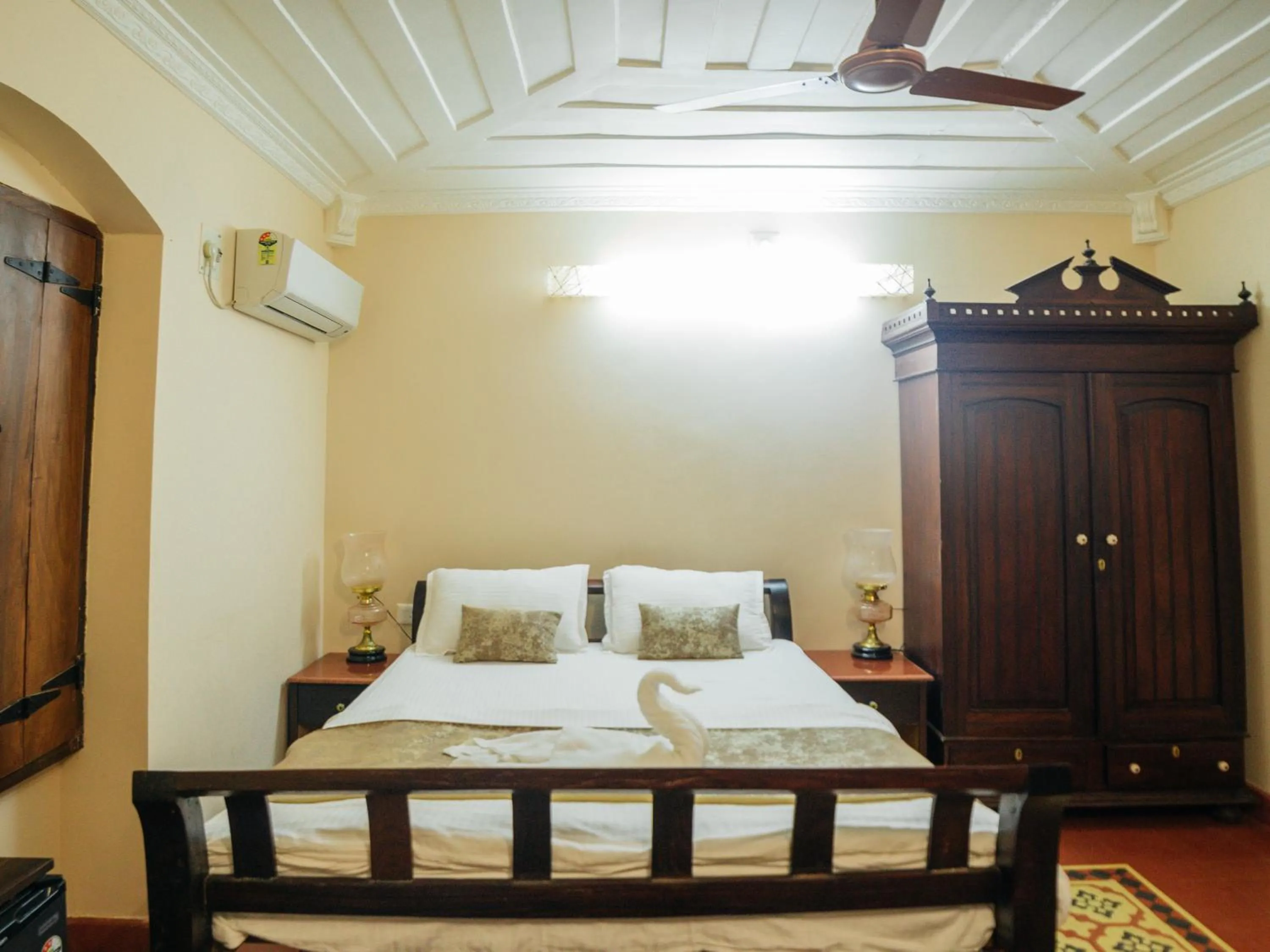 Bed in Casa Menezes - A Heritage Goan Homestay