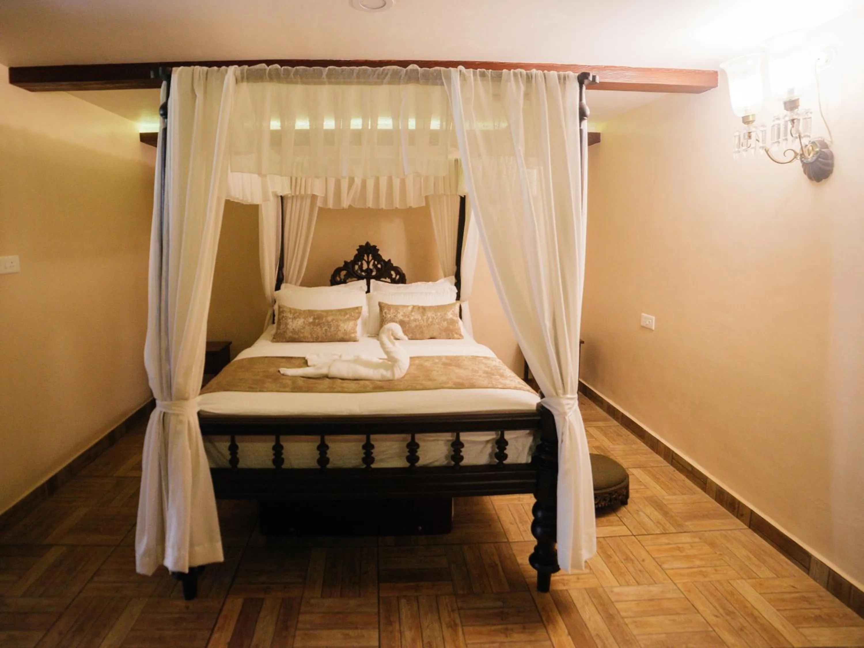Bed in Casa Menezes - A Heritage Goan Homestay