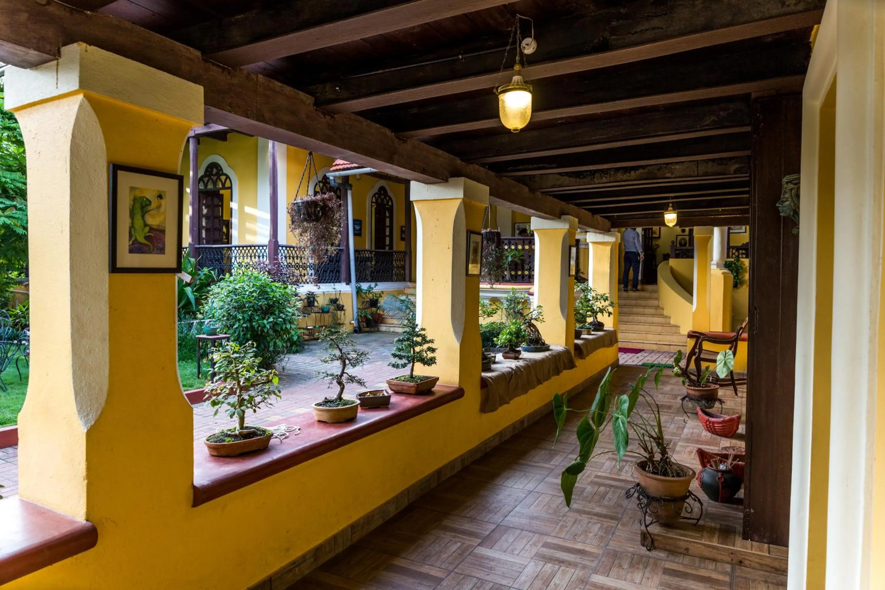 Decorative detail in Casa Menezes - A Heritage Goan Homestay