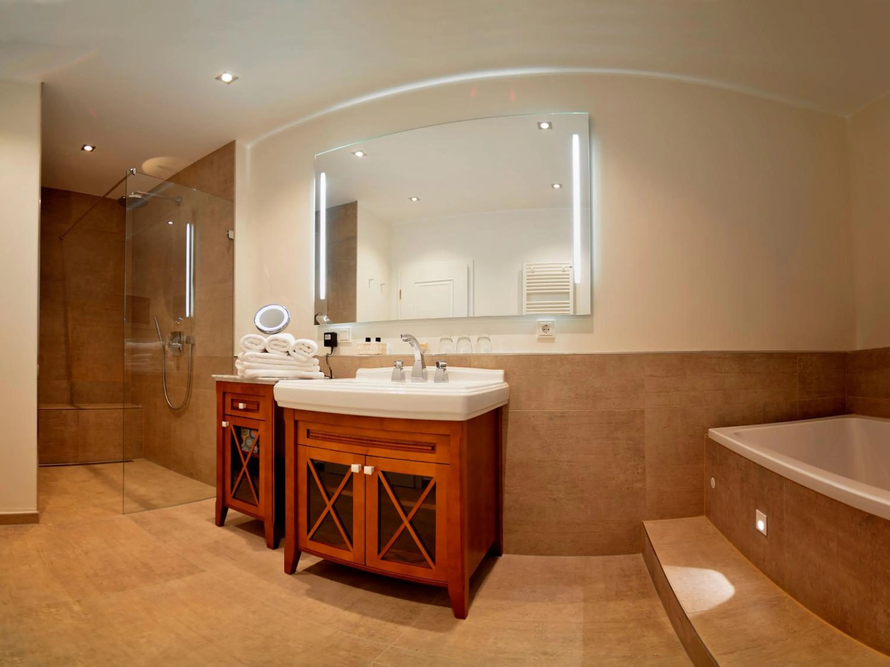 Bathroom in Hotel Restaurant Kohlbrecher Villeroy & Boch