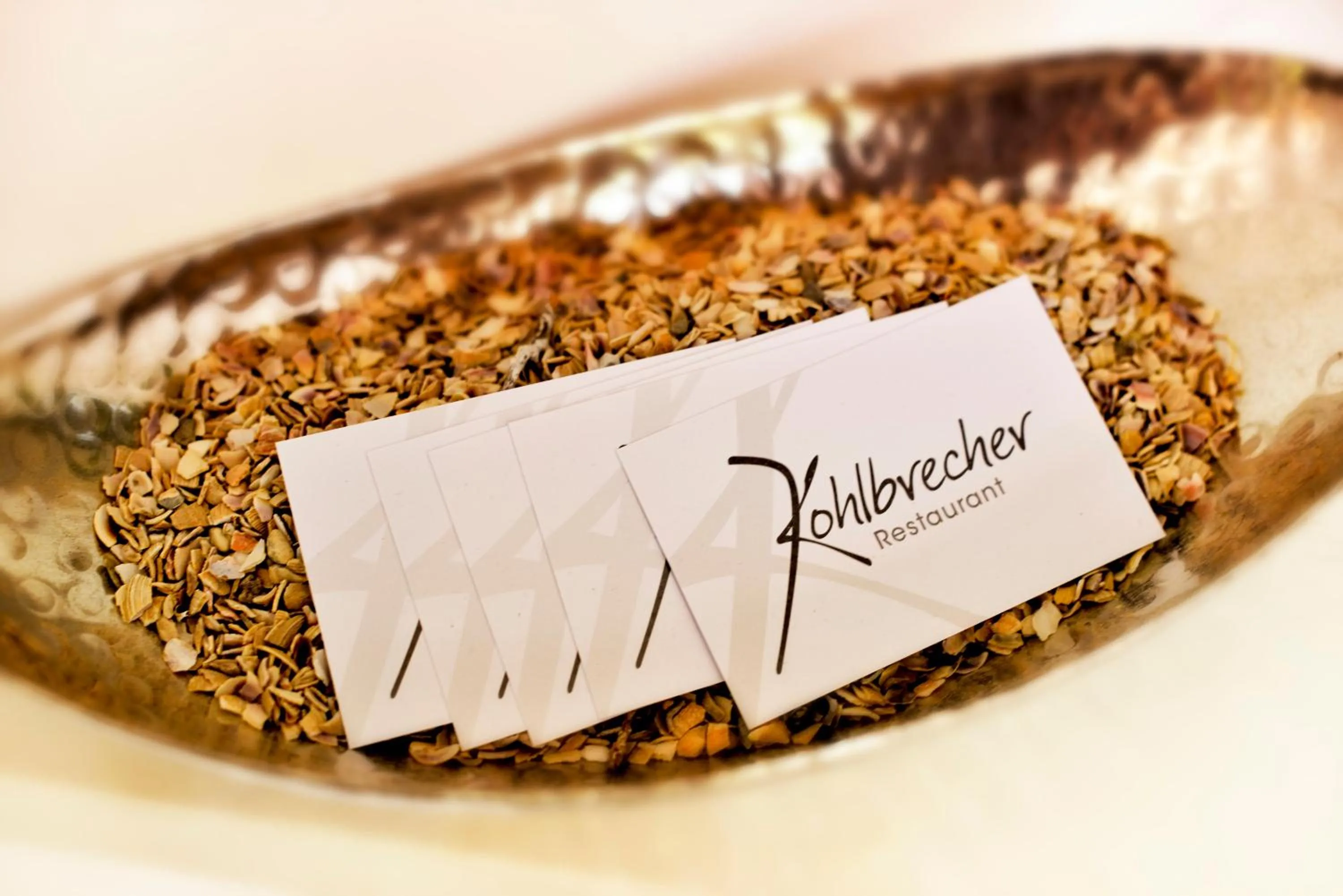 Food close-up in Hotel Restaurant Kohlbrecher Villeroy & Boch