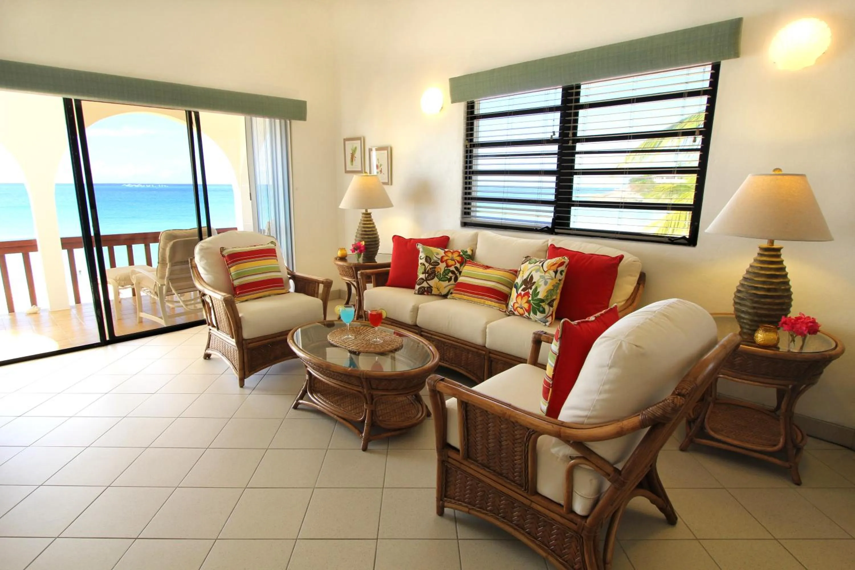 Living room in Carimar Beach Club