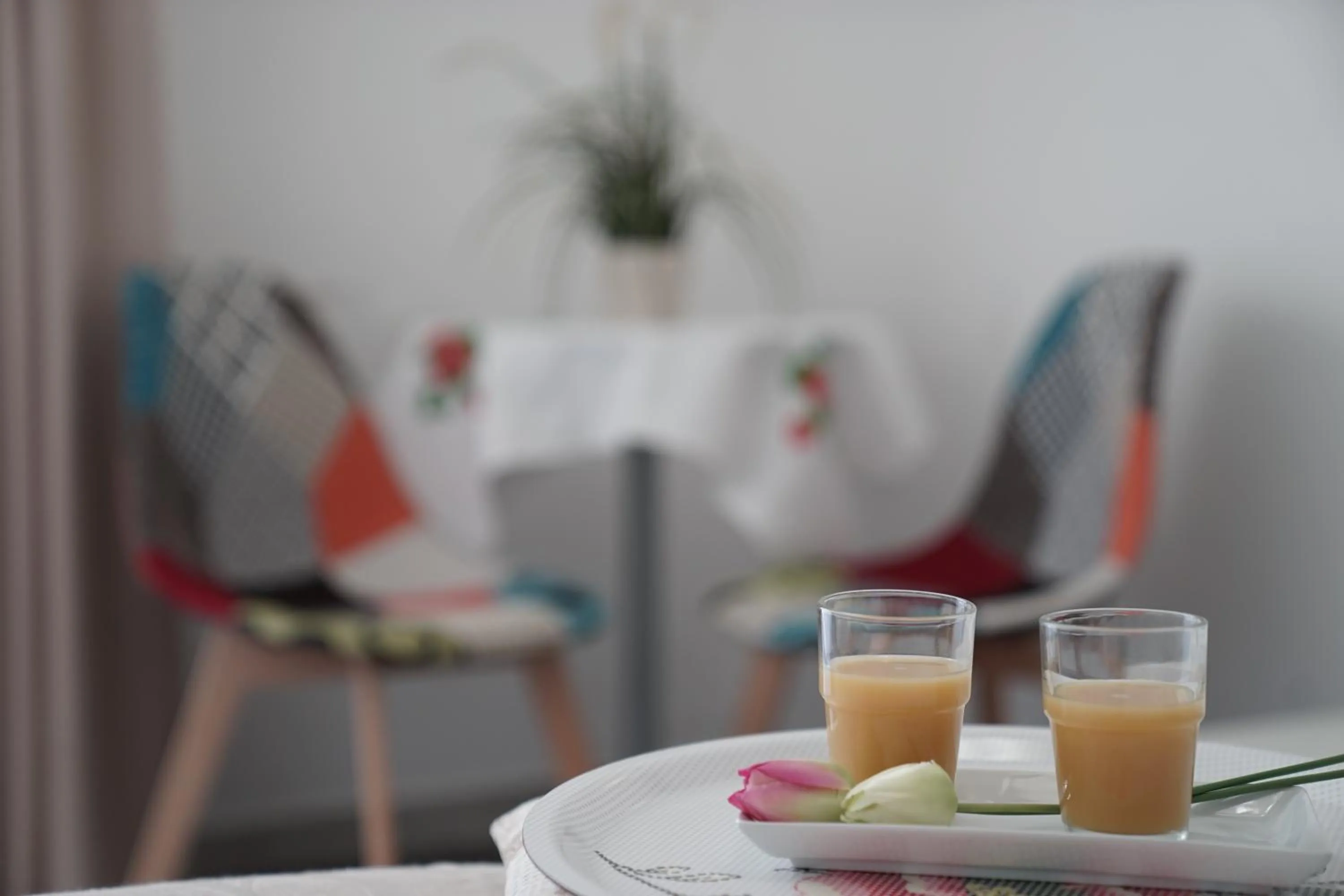 Food and drinks in B&B La Vie en Rose