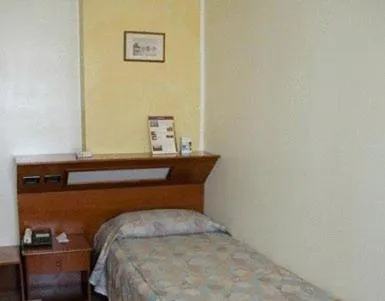 Bed in Hotel Borghetti