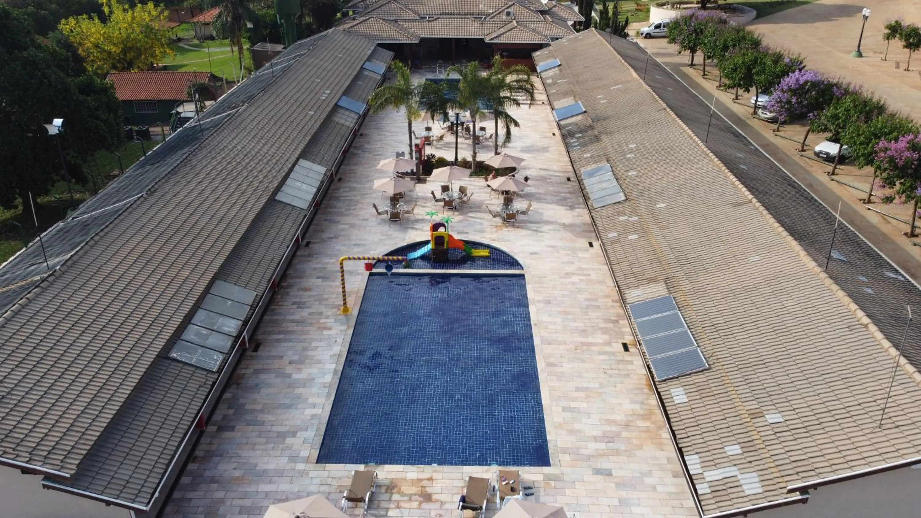 Bird's eye view in Hotel Pousada Villa Itália Olímpia