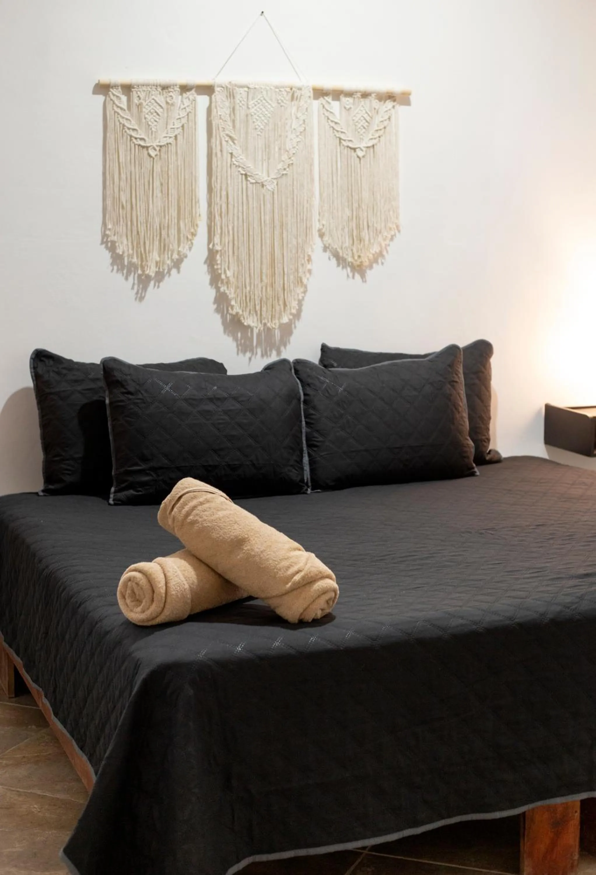 Bed in Sonido del mar Hotel Boutique & Yoga Loft