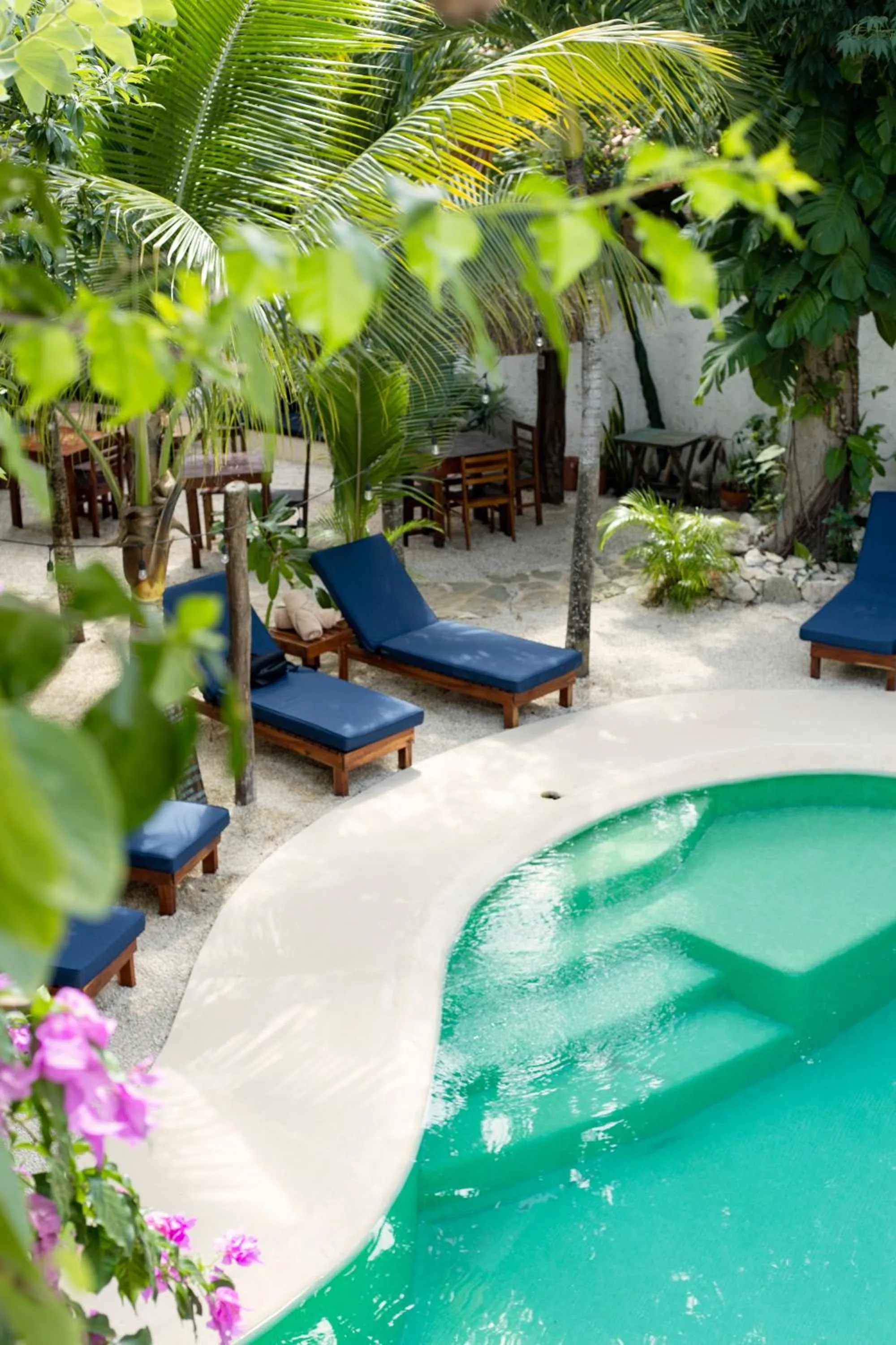 Garden view in Sonido del mar Hotel Boutique & Yoga Loft