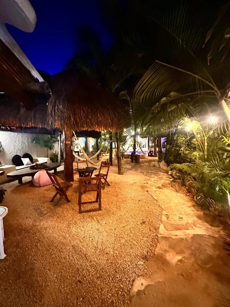 Garden in Sonido del mar Hotel Boutique & Yoga Loft