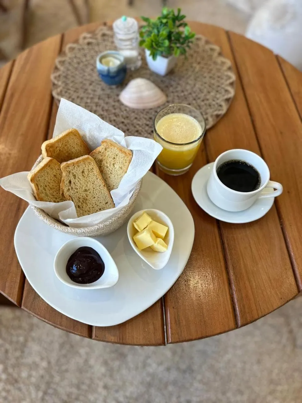 Breakfast in Sonido del mar Hotel Boutique & Yoga Loft
