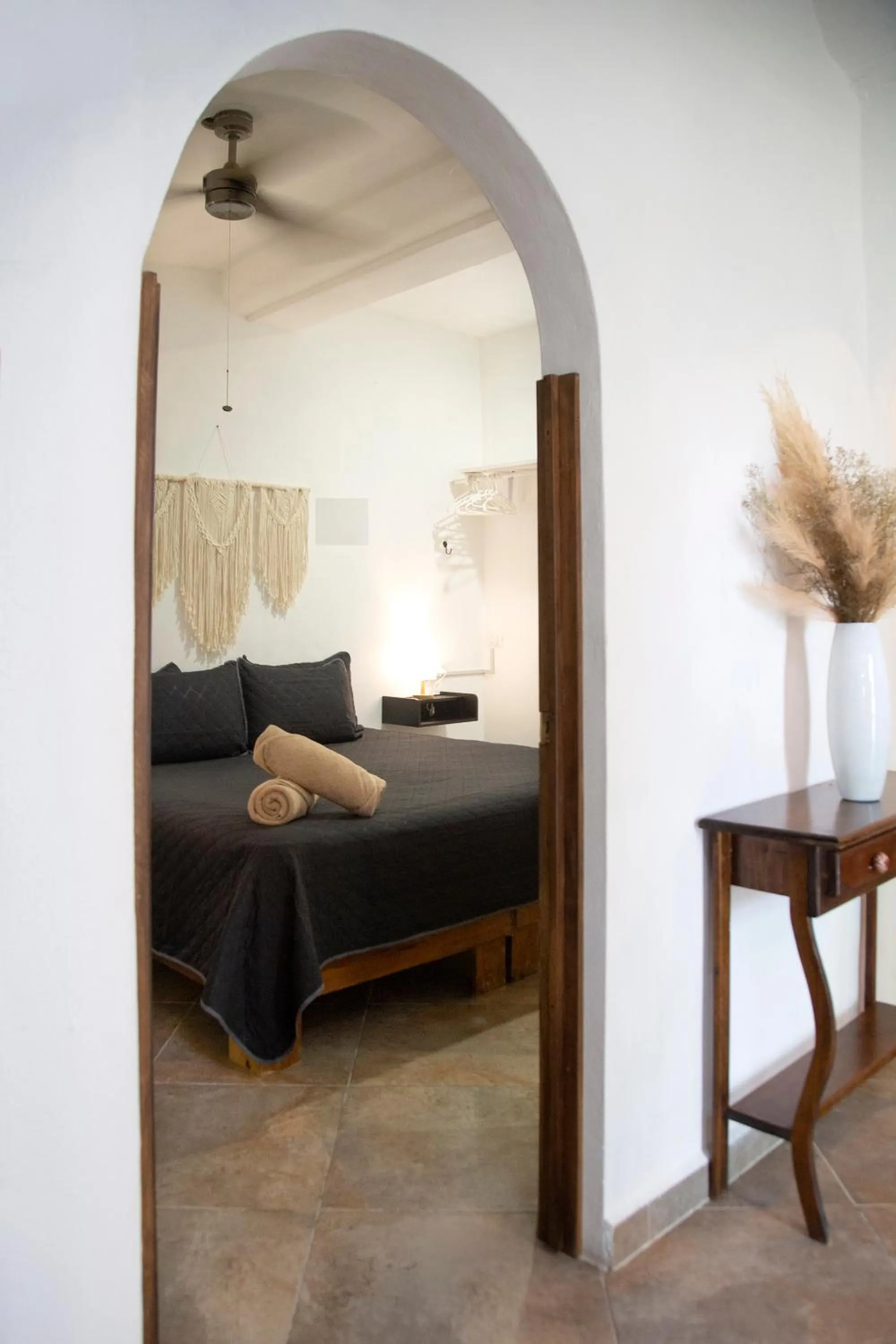 Bed in Sonido del mar Hotel Boutique & Yoga Loft