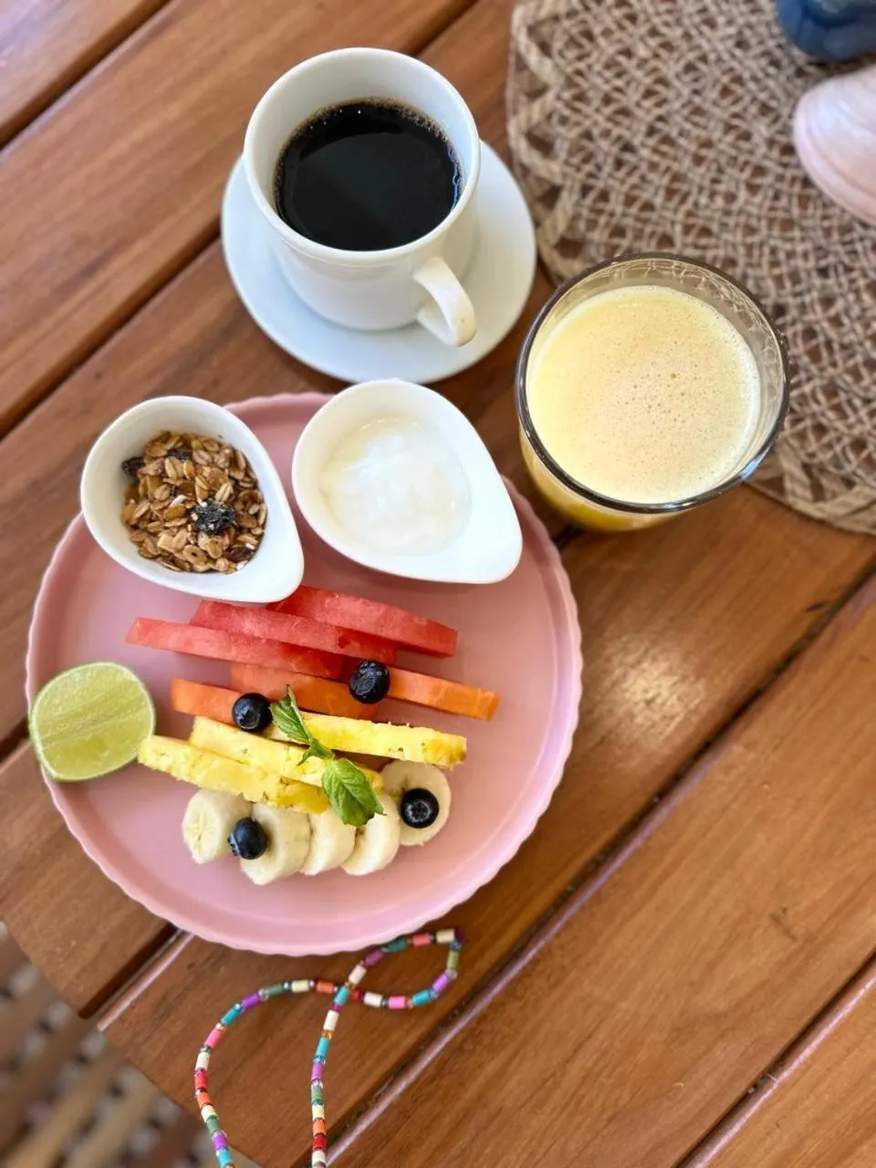 Breakfast in Sonido del mar Hotel Boutique & Yoga Loft