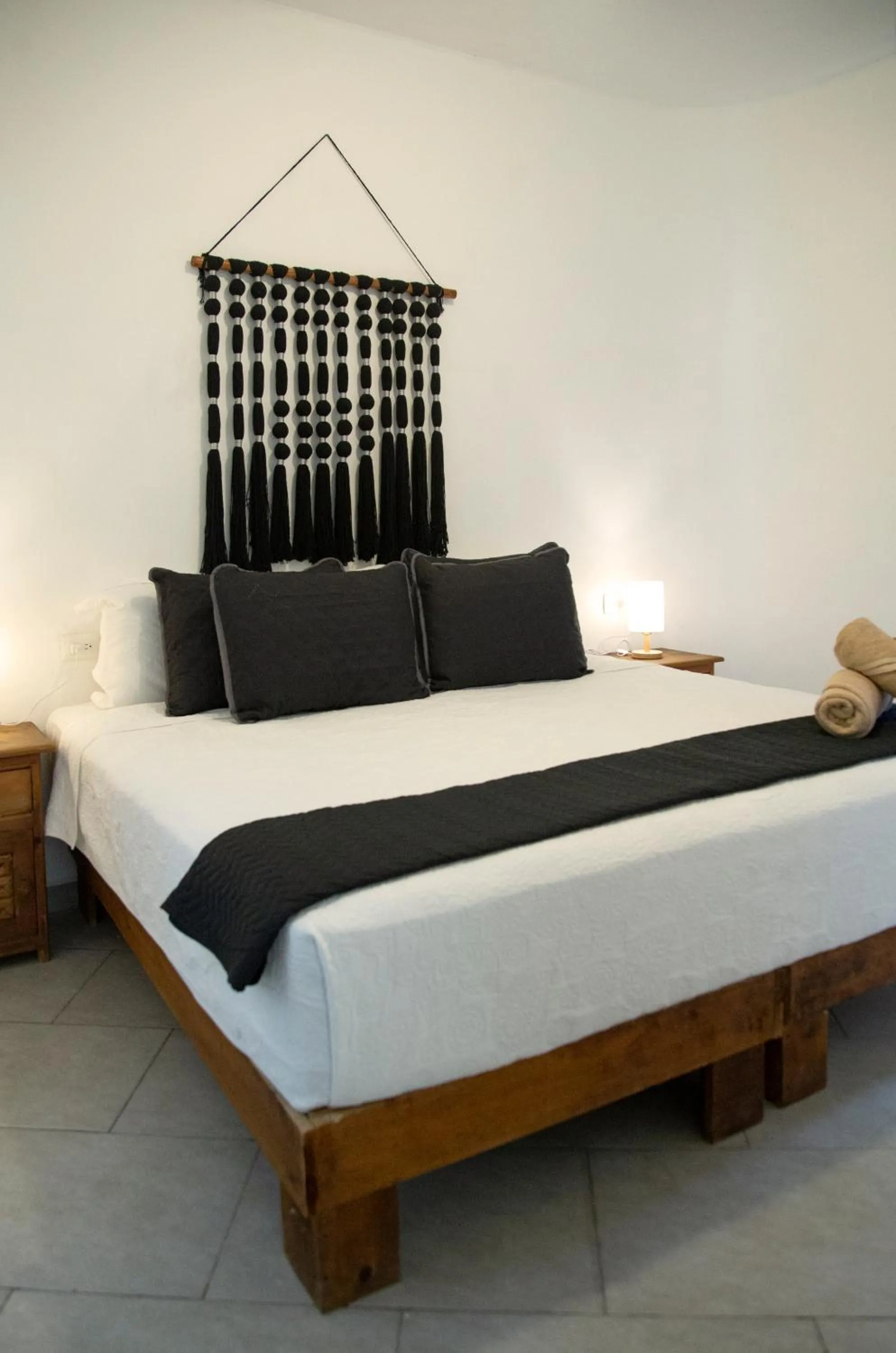 Bed in Sonido del mar Hotel Boutique & Yoga Loft