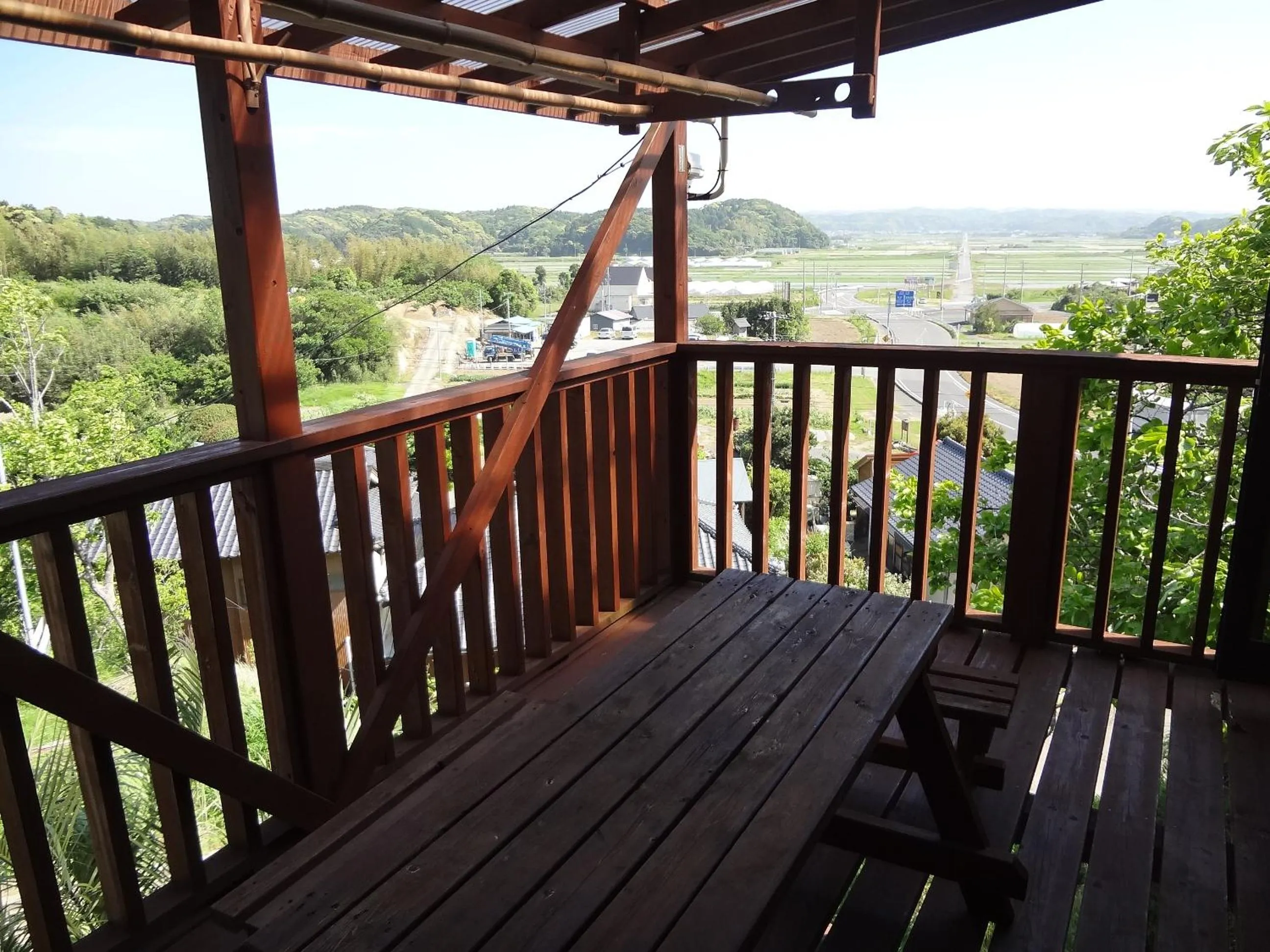Balcony/Terrace in Farm Inn Minamiboso