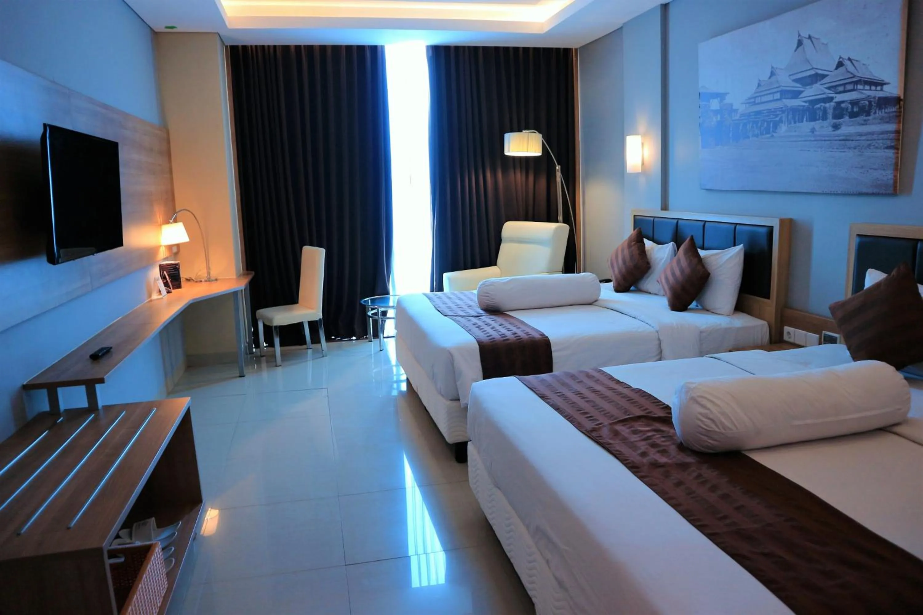 Bed in Pasar Baru Square Hotel Bandung